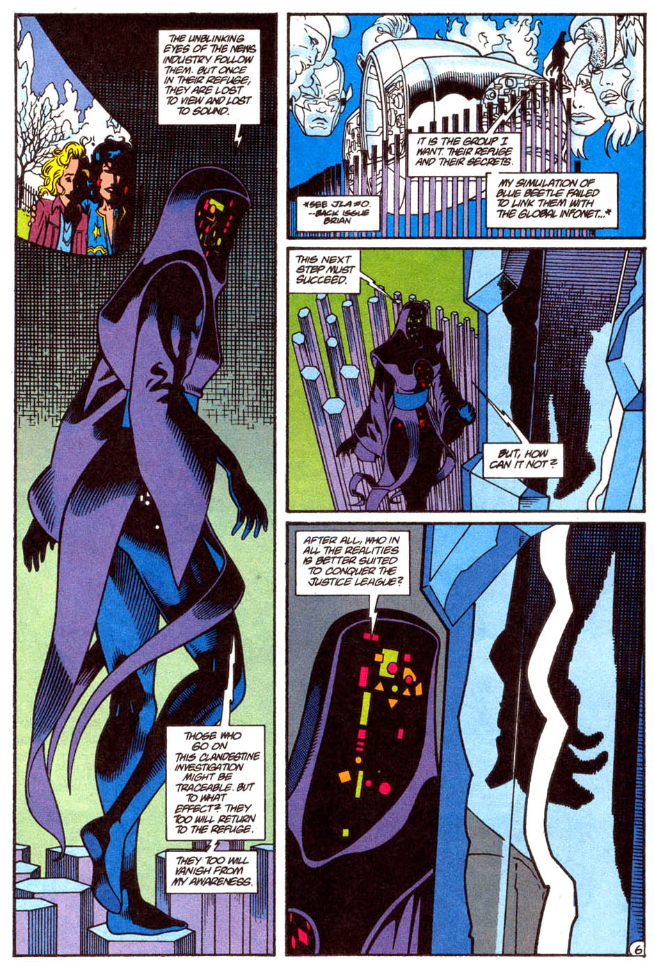 Read online Justice League America comic -  Issue #98 - 7