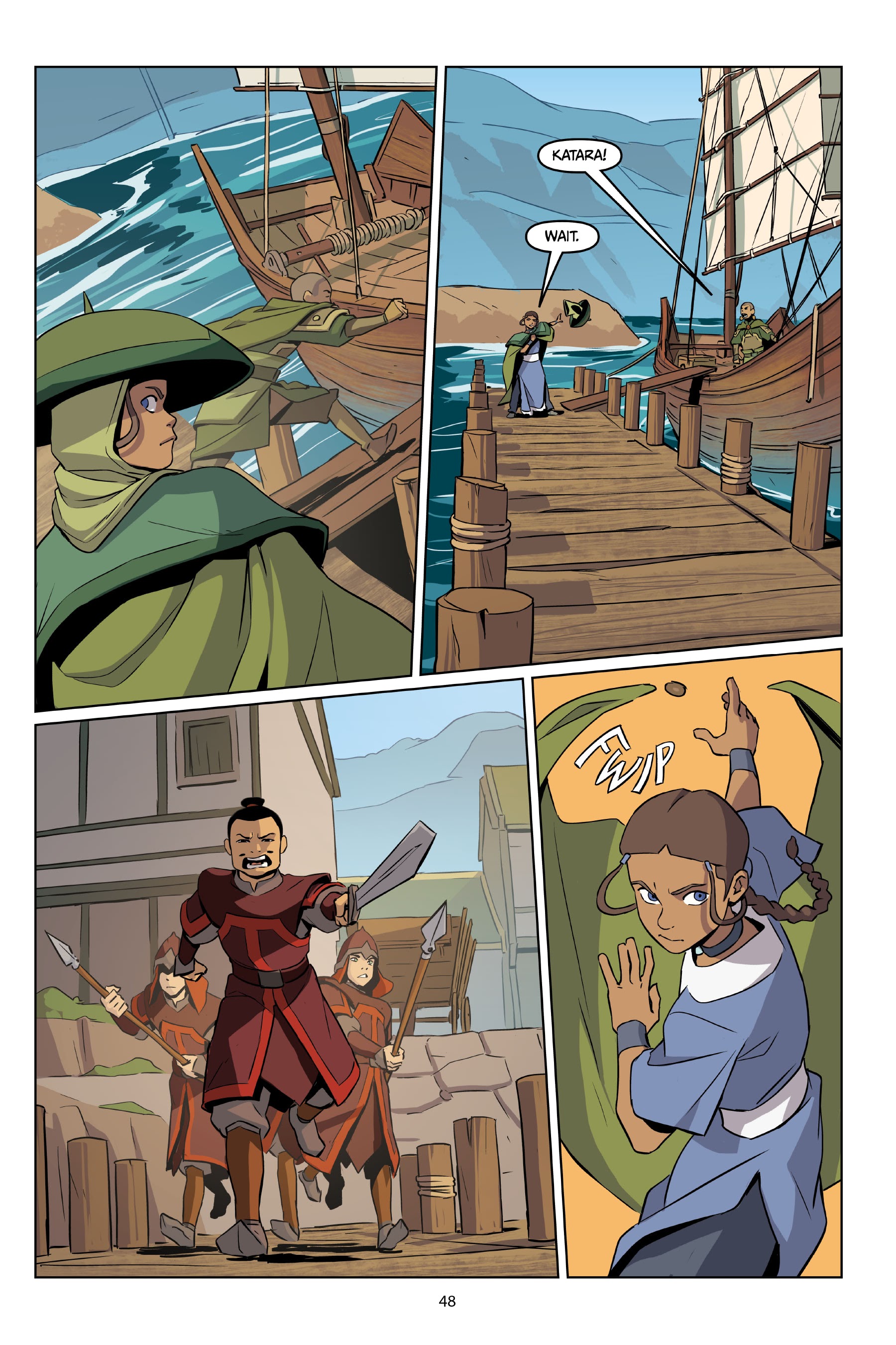 Read online Avatar: The Last Airbender—Katara and the Pirate's Silver comic -  Issue # TPB - 49