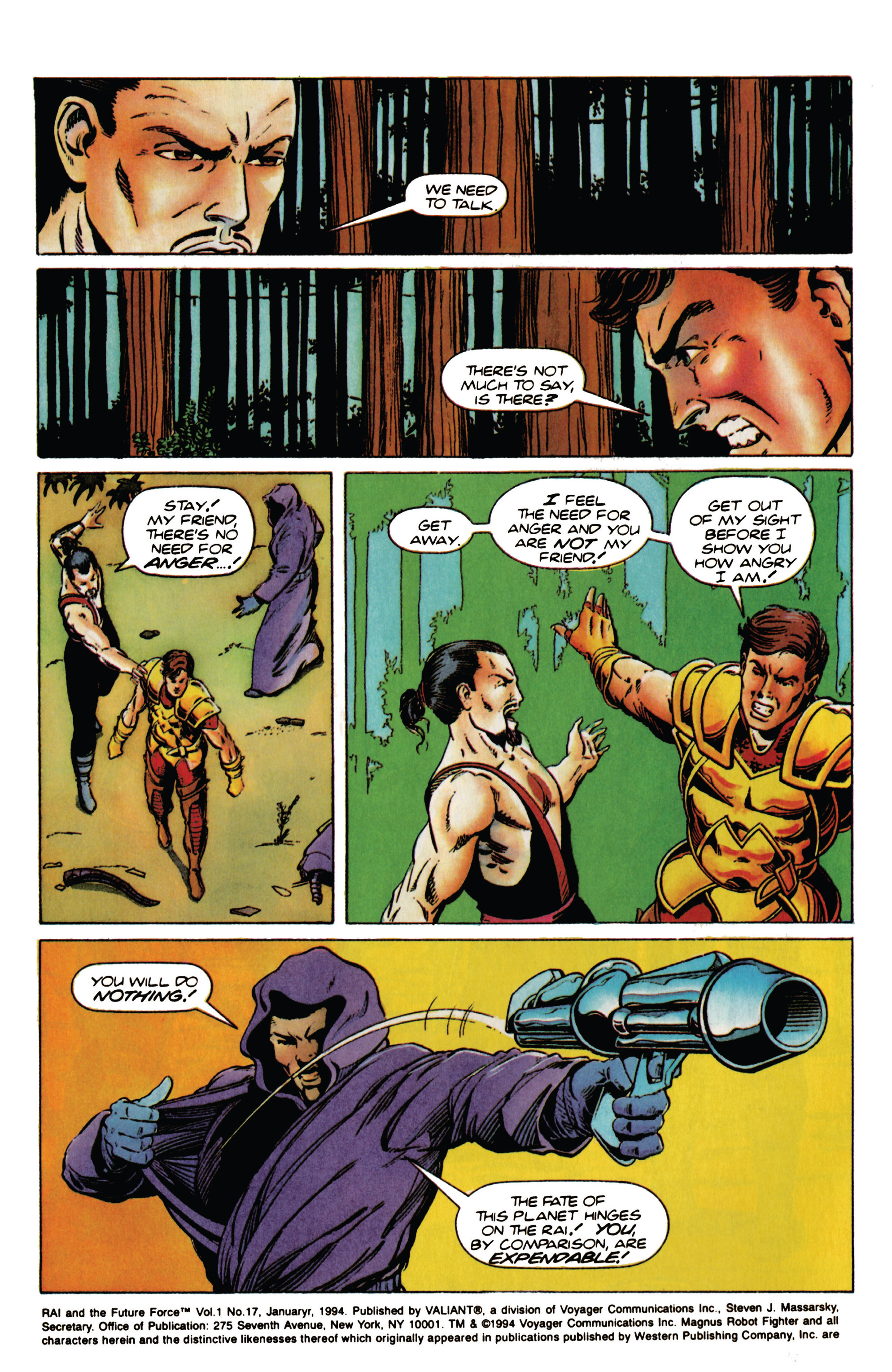 Read online Rai (1992) comic -  Issue #17 - 3