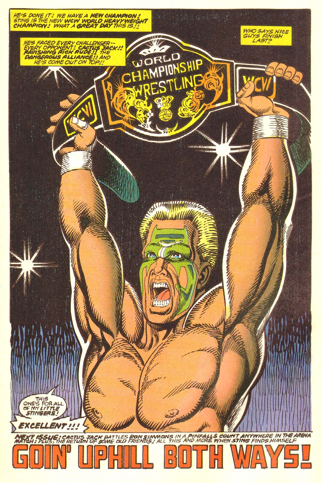 Read online WCW World Championship Wrestling comic -  Issue #6 - 31