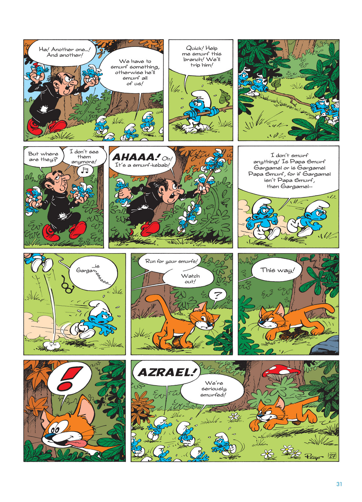 Read online The Smurfs comic -  Issue #12 - 31