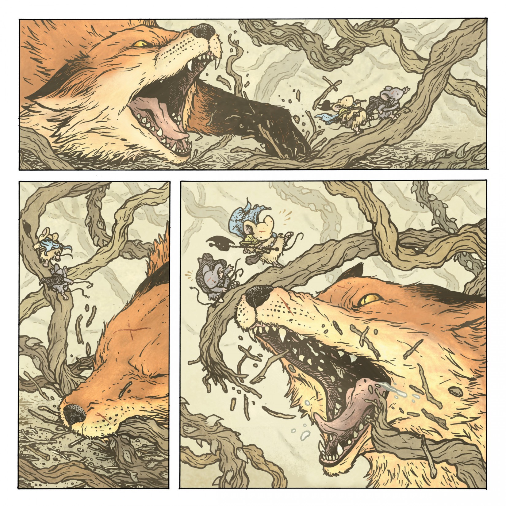 Read online Mouse Guard: The Black Axe comic -  Issue #4 - 14