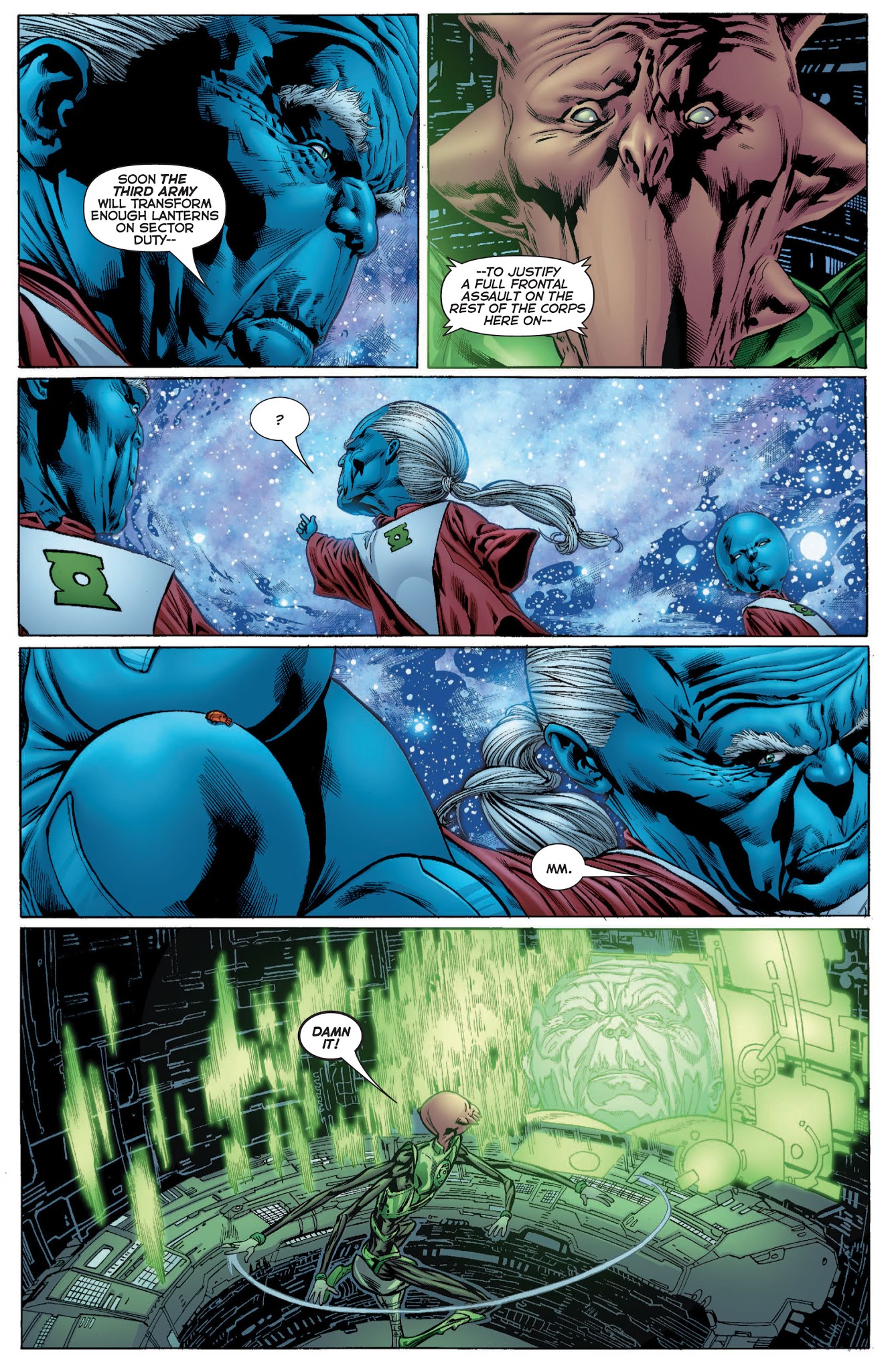 Read online Green Lantern: Rise of the Third Army comic -  Issue # TPB - 110