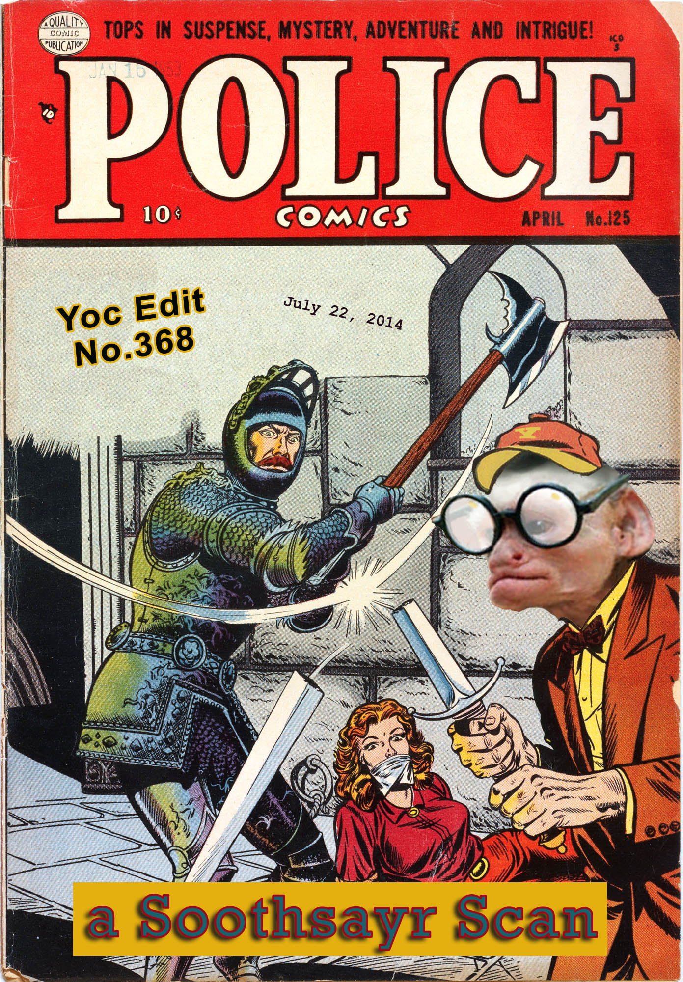 Read online Police Comics comic -  Issue #125 - 37