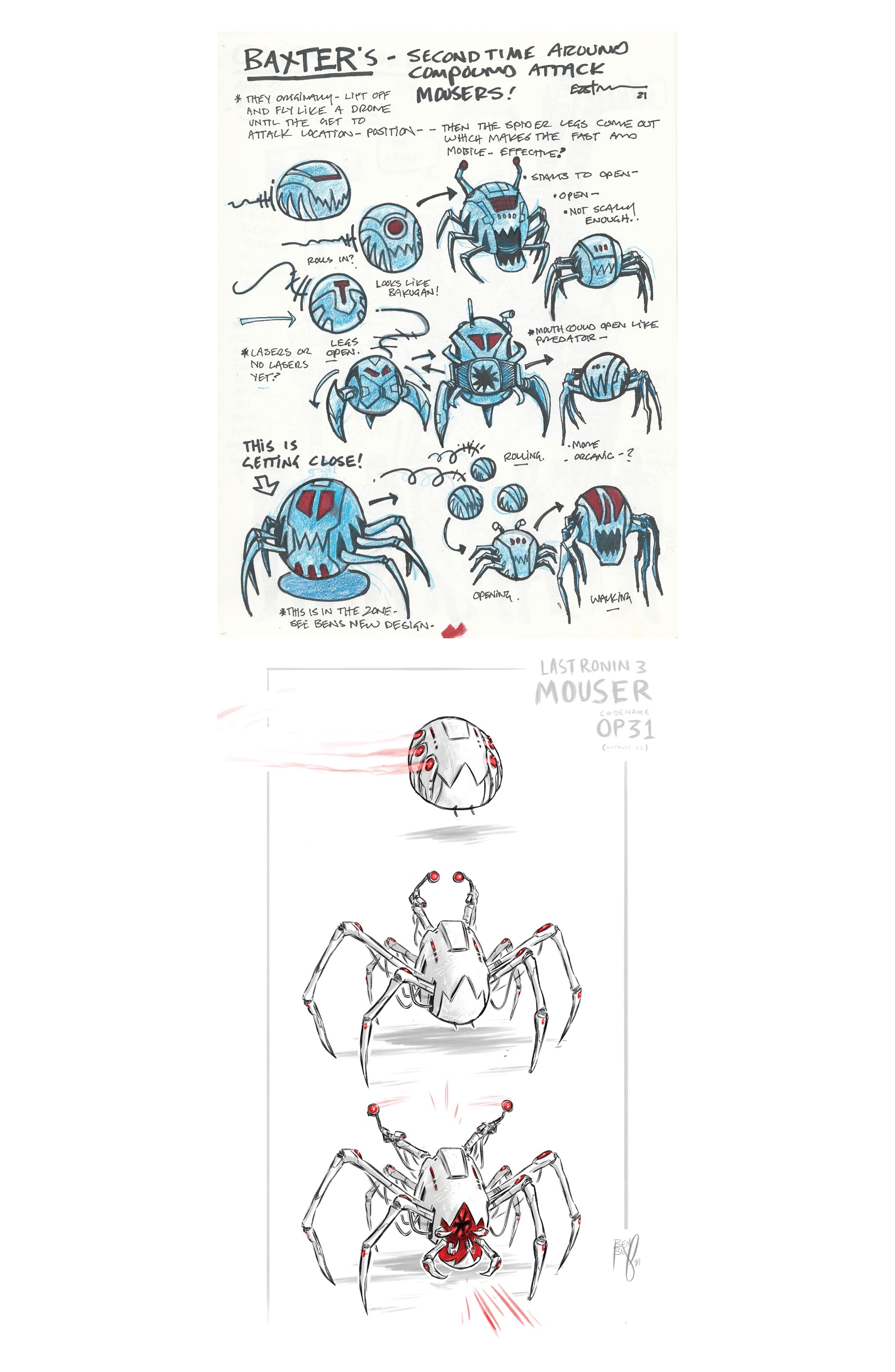 Read online Teenage Mutant Ninja Turtles: The Last Ronin Design Archive comic -  Issue # Full - 30