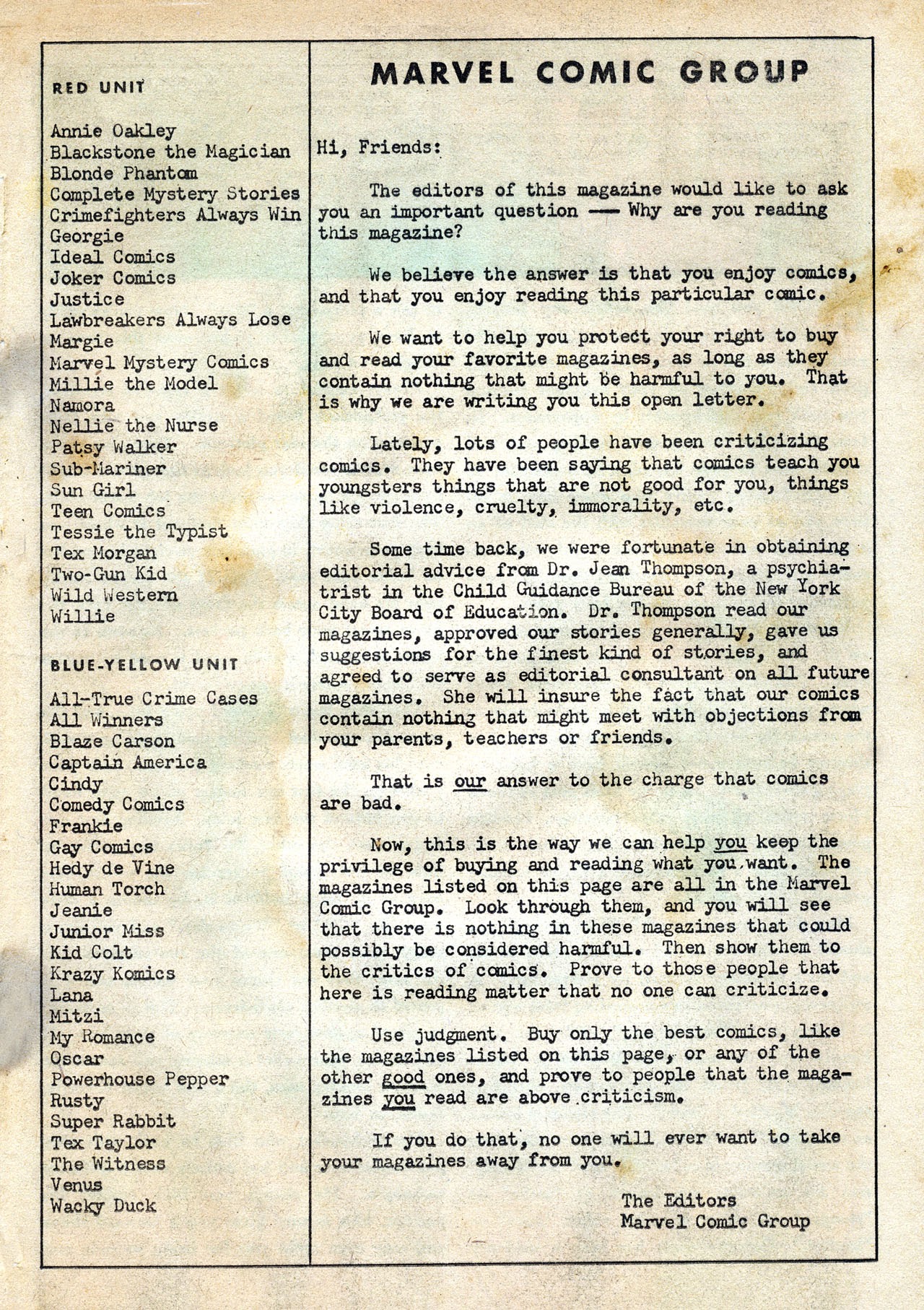 Read online Justice Comics (1948) comic -  Issue #7 - 21