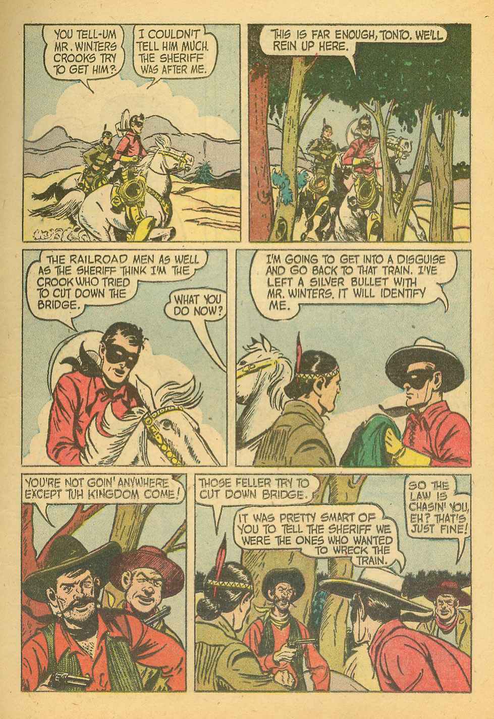 Read online The Lone Ranger (1948) comic -  Issue #21 - 17