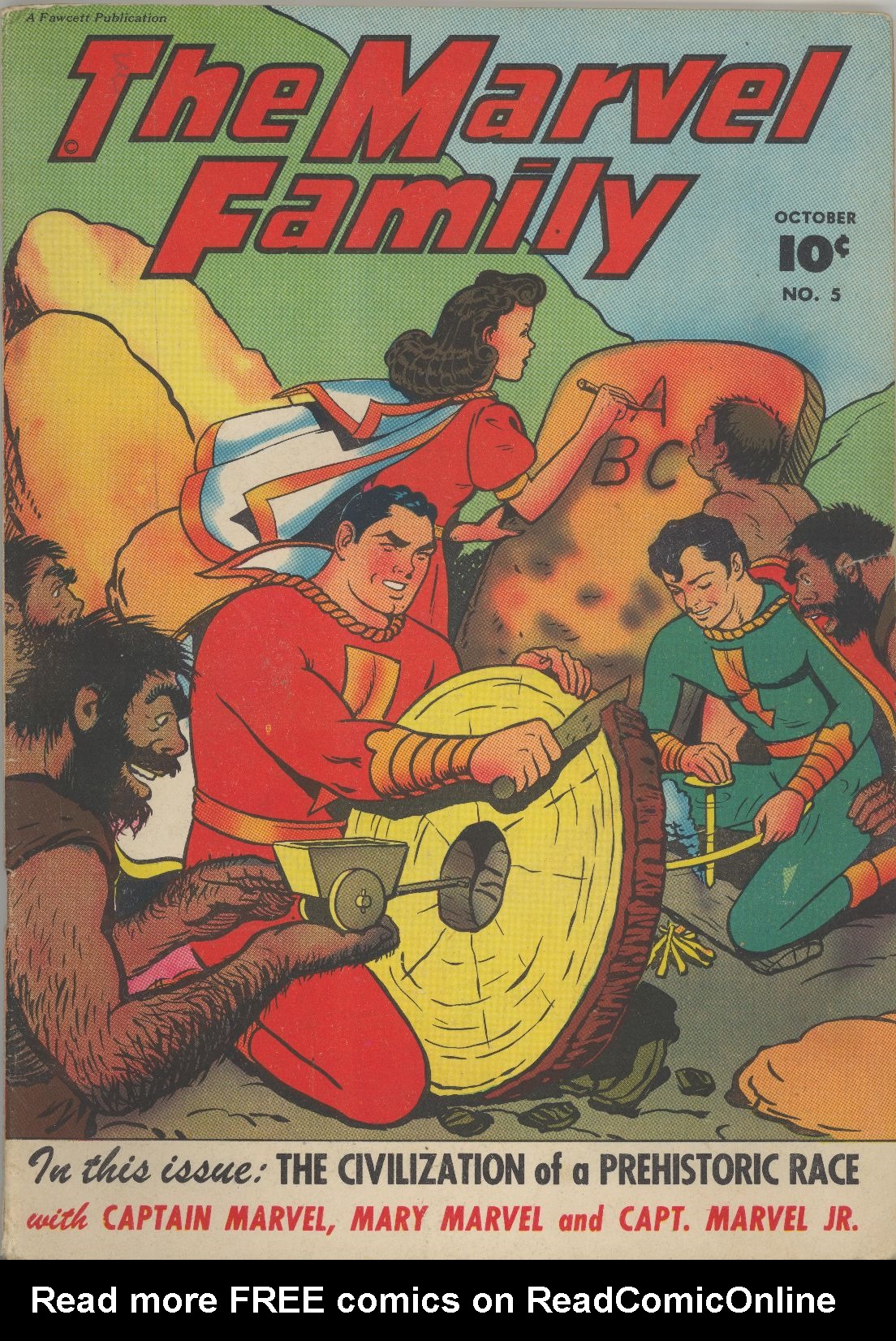 Read online The Marvel Family comic -  Issue #5 - 1