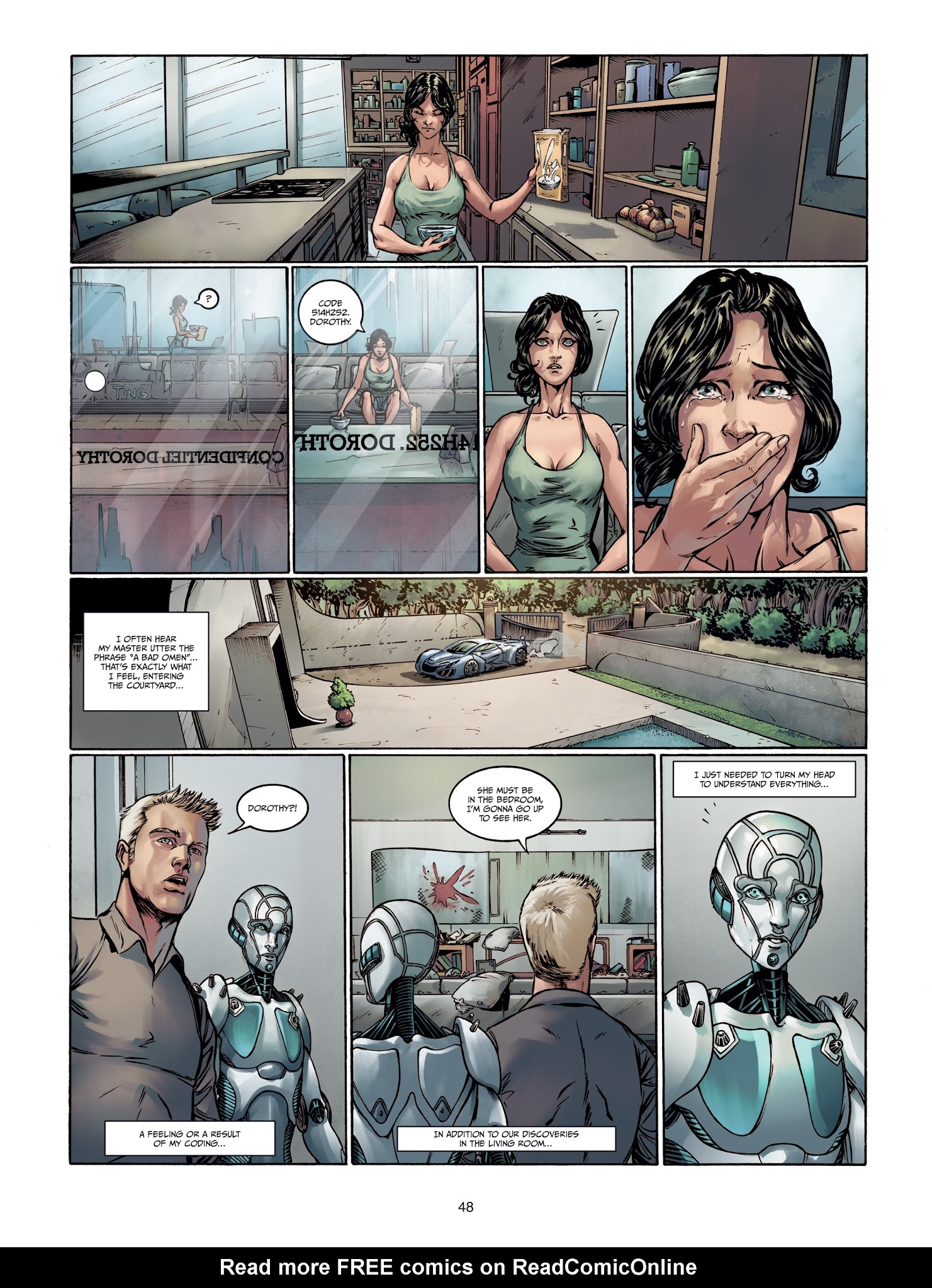 Read online Androïds comic -  Issue #4 - 48