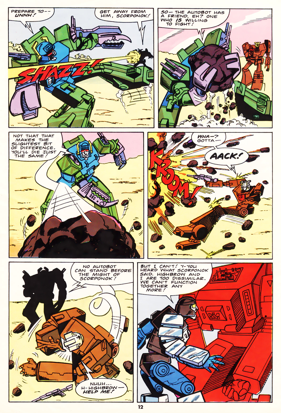 Read online The Transformers (UK) comic -  Issue #258 - 4
