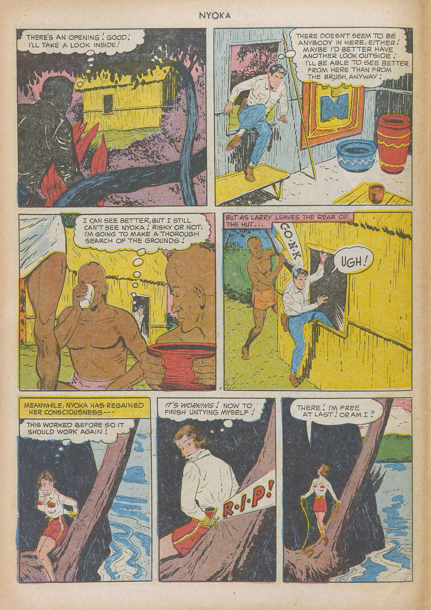 Read online Nyoka the Jungle Girl (1945) comic -  Issue #47 - 19