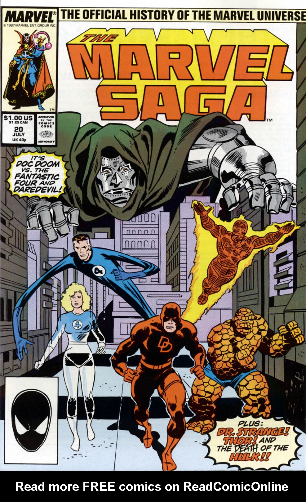 Read online Marvel Saga: The Official History of the Marvel Universe comic -  Issue #20 - 1