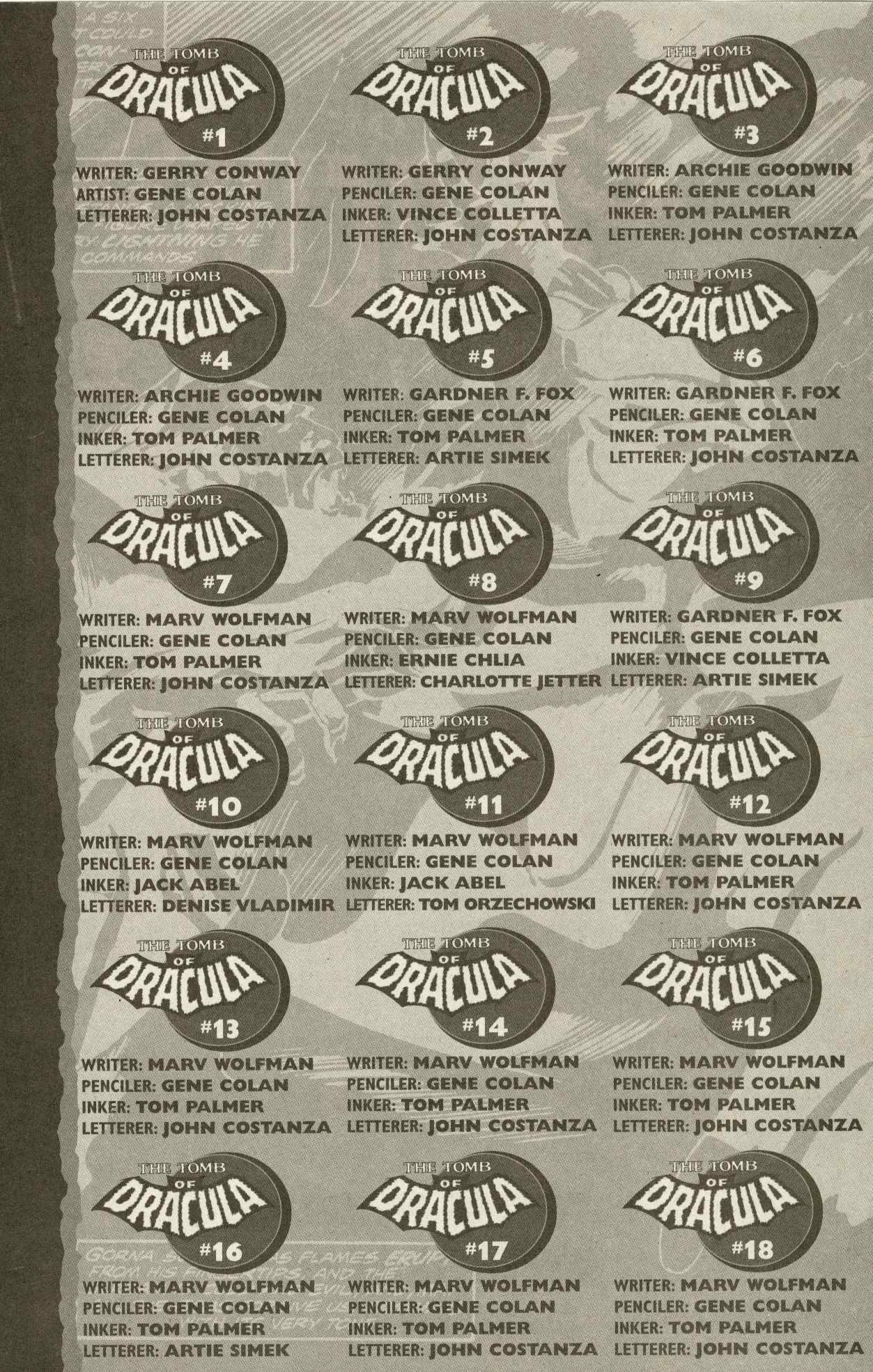 Read online Essential The Tomb of Dracula comic -  Issue # TPB 1 (Part 1) - 2