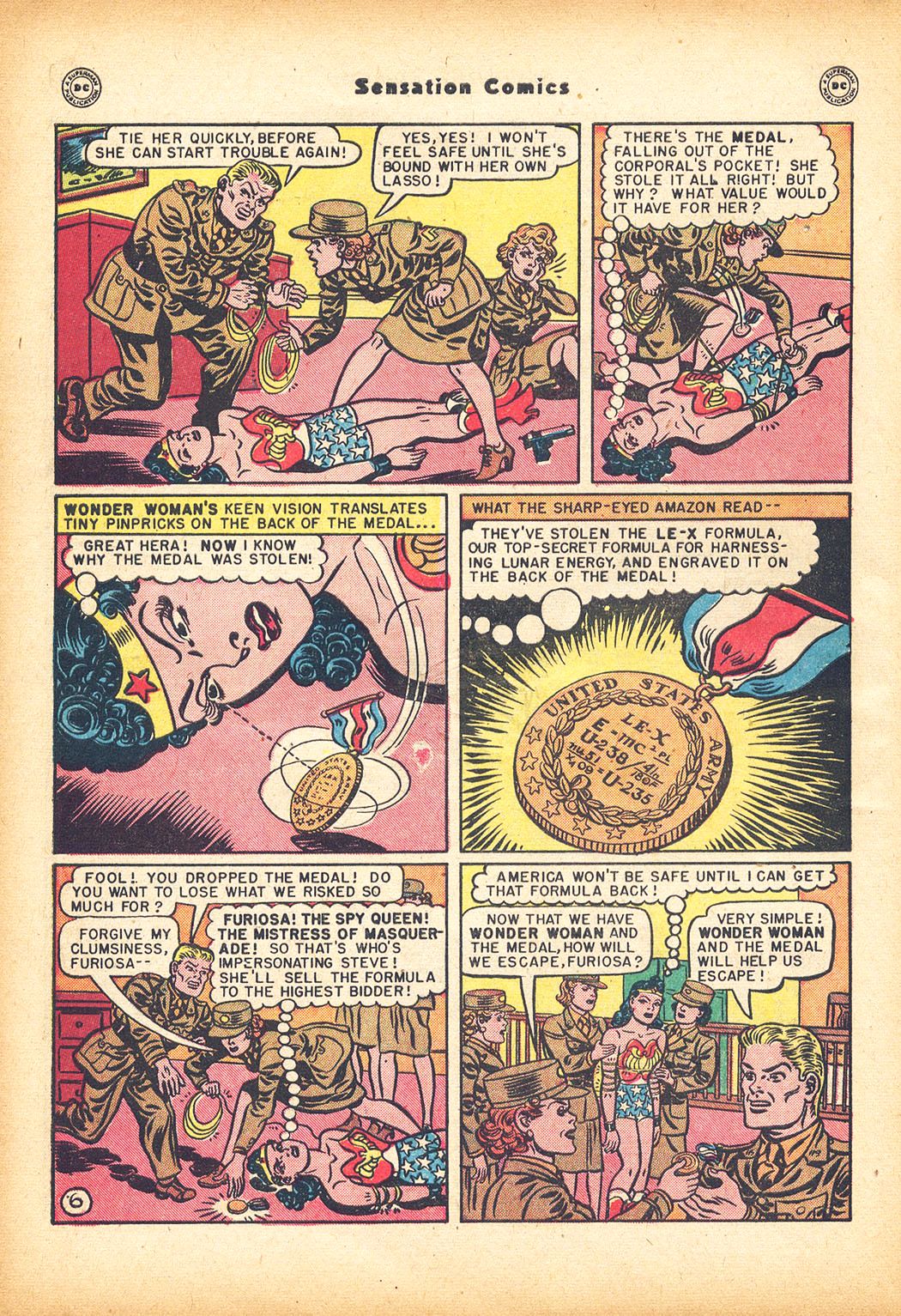 Read online Sensation (Mystery) Comics comic -  Issue #78 - 8