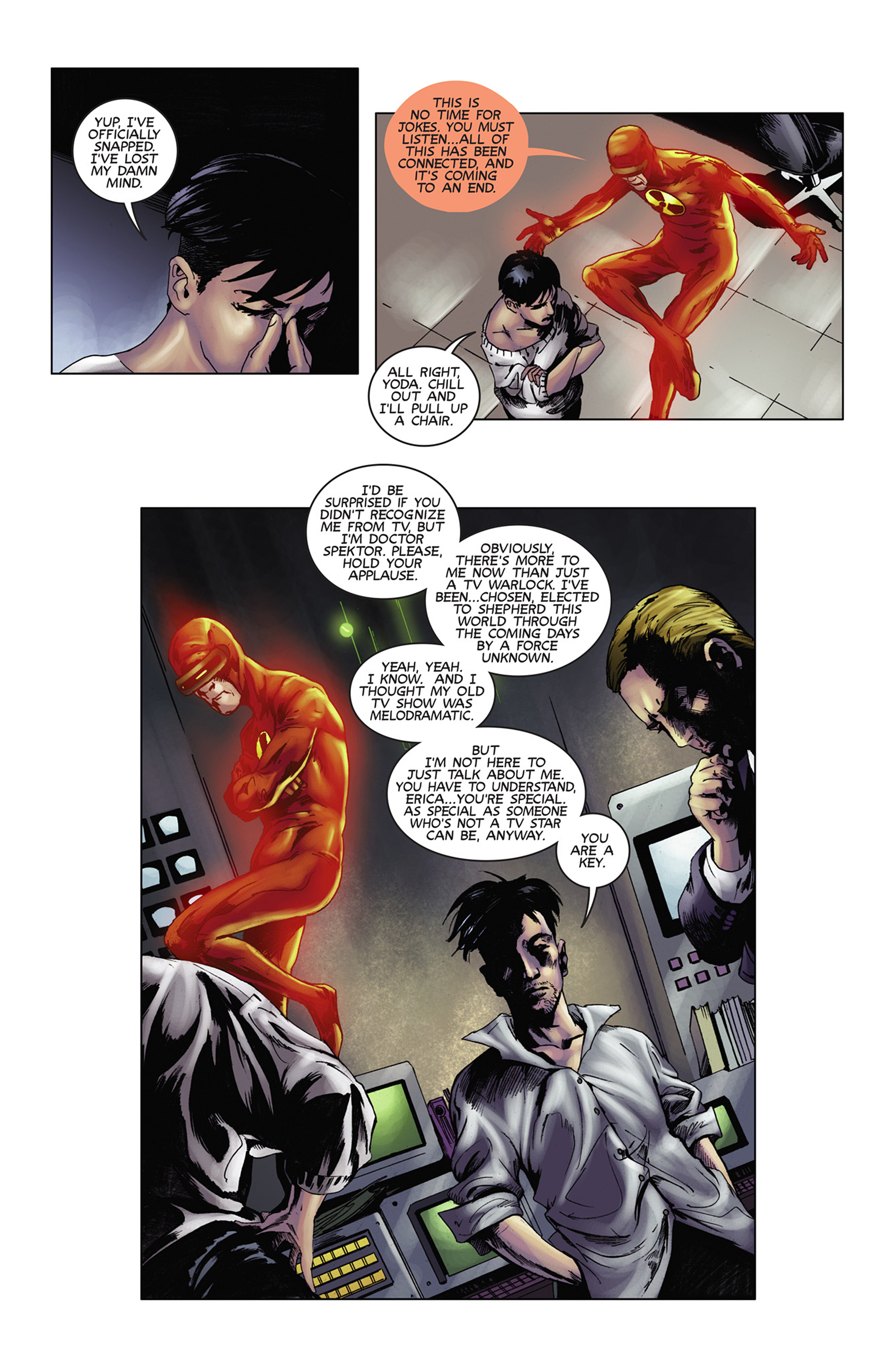 Read online Solar: Man of the Atom (2014) comic -  Issue #10 - 15