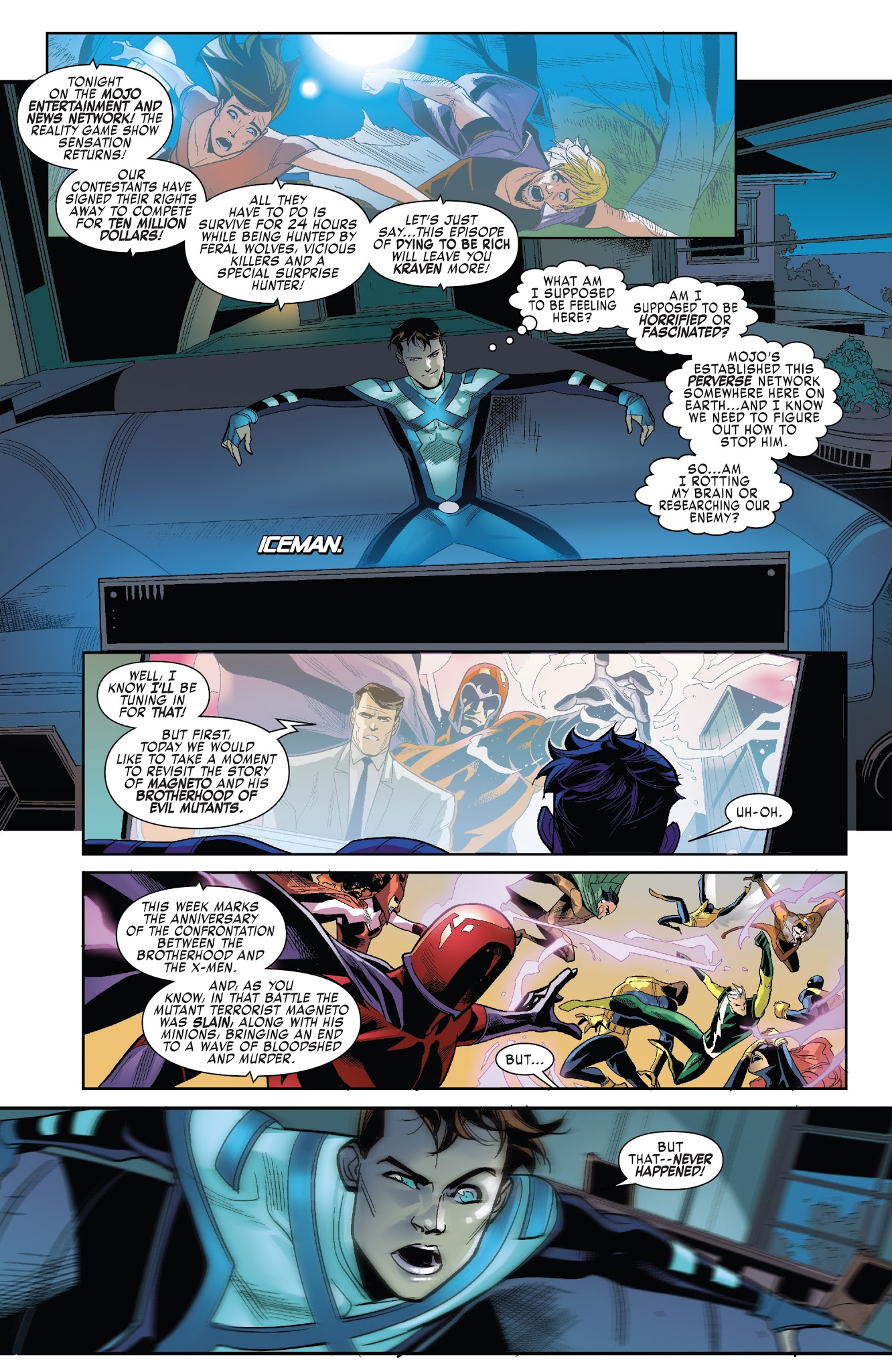 Read online X-Men: Blue comic -  Issue #16 - 5