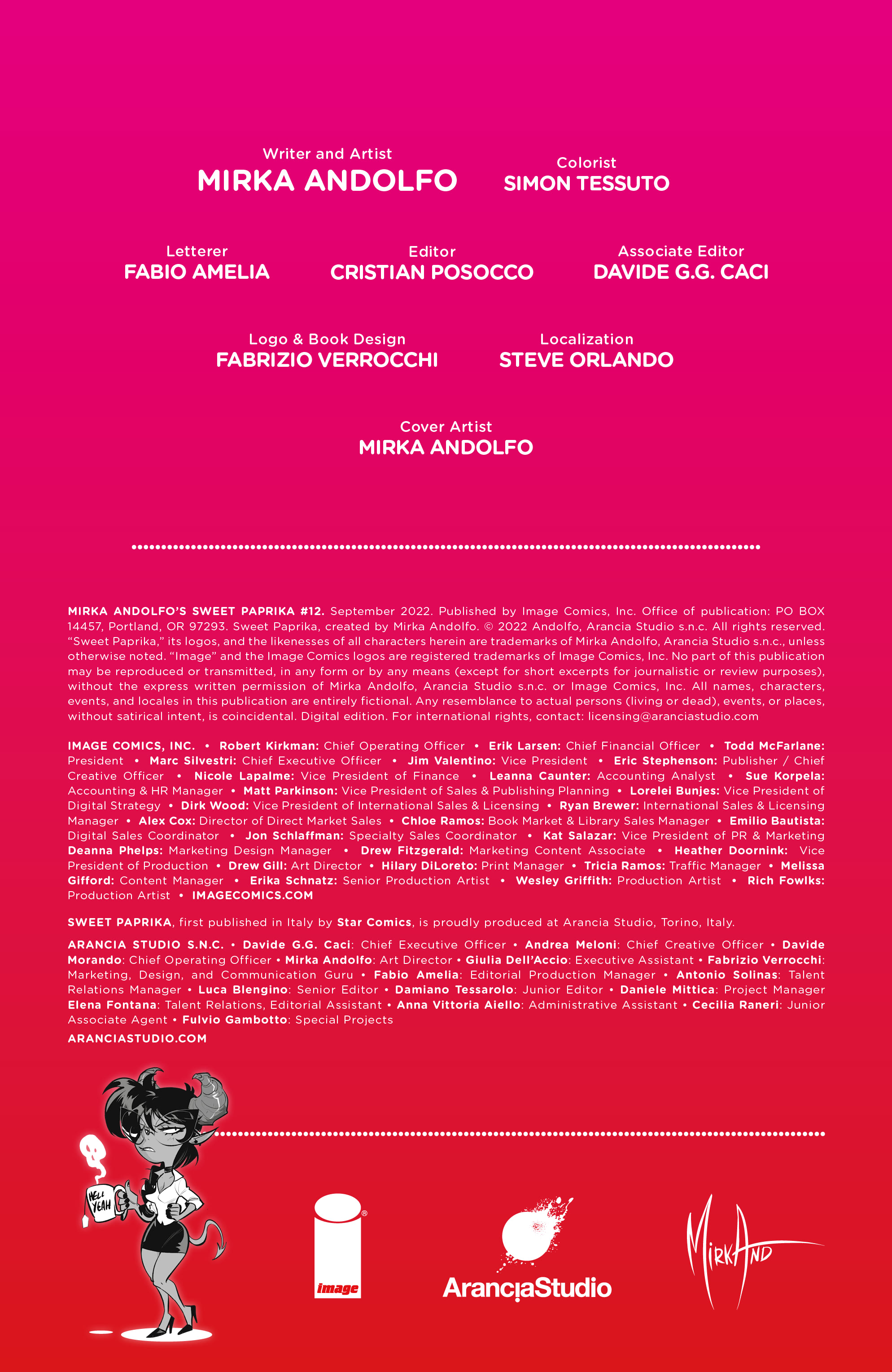 Read online Mirka Andolfo's Sweet Paprika comic -  Issue #12 - 30