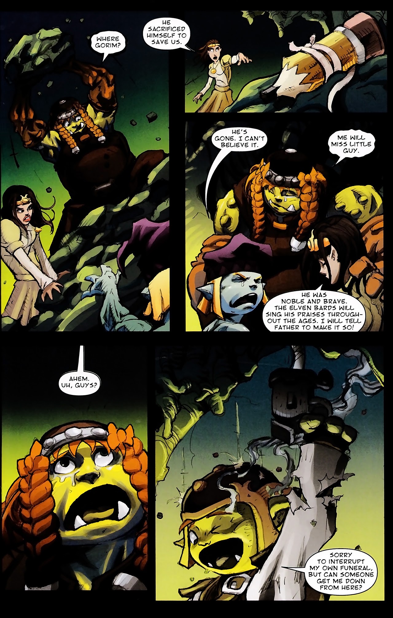 Read online Goblin Chronicles comic -  Issue #3 - 32