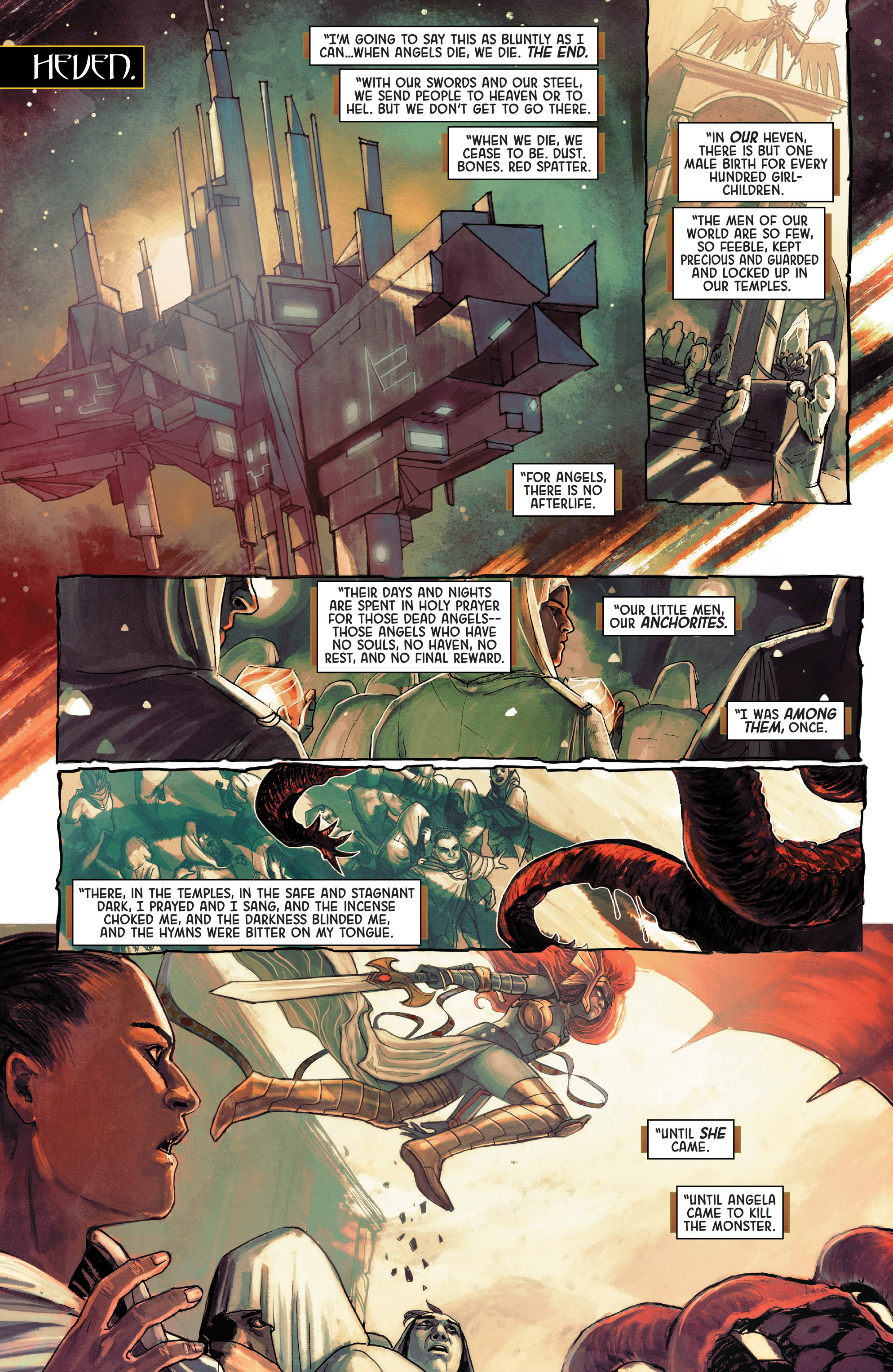 Read online Angela: Asgard's Assassin comic -  Issue #3 - 14
