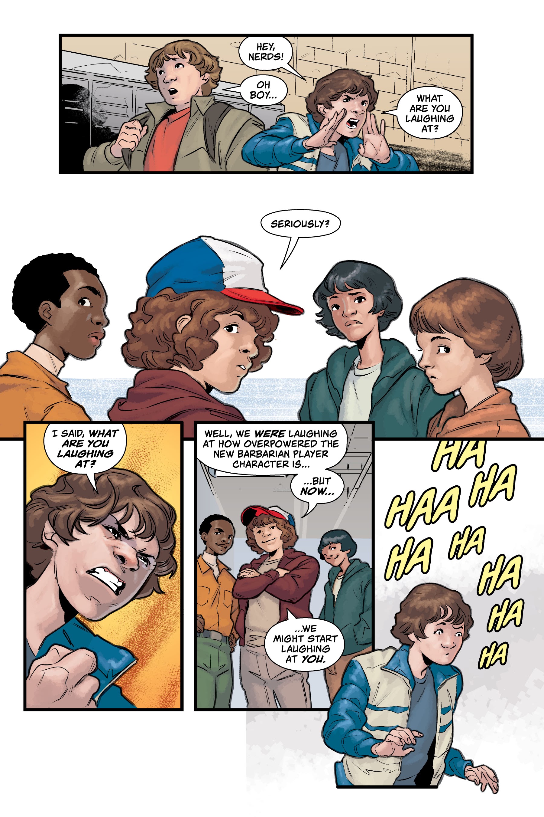 Read online Stranger Things: The Bully comic -  Issue # TPB - 18