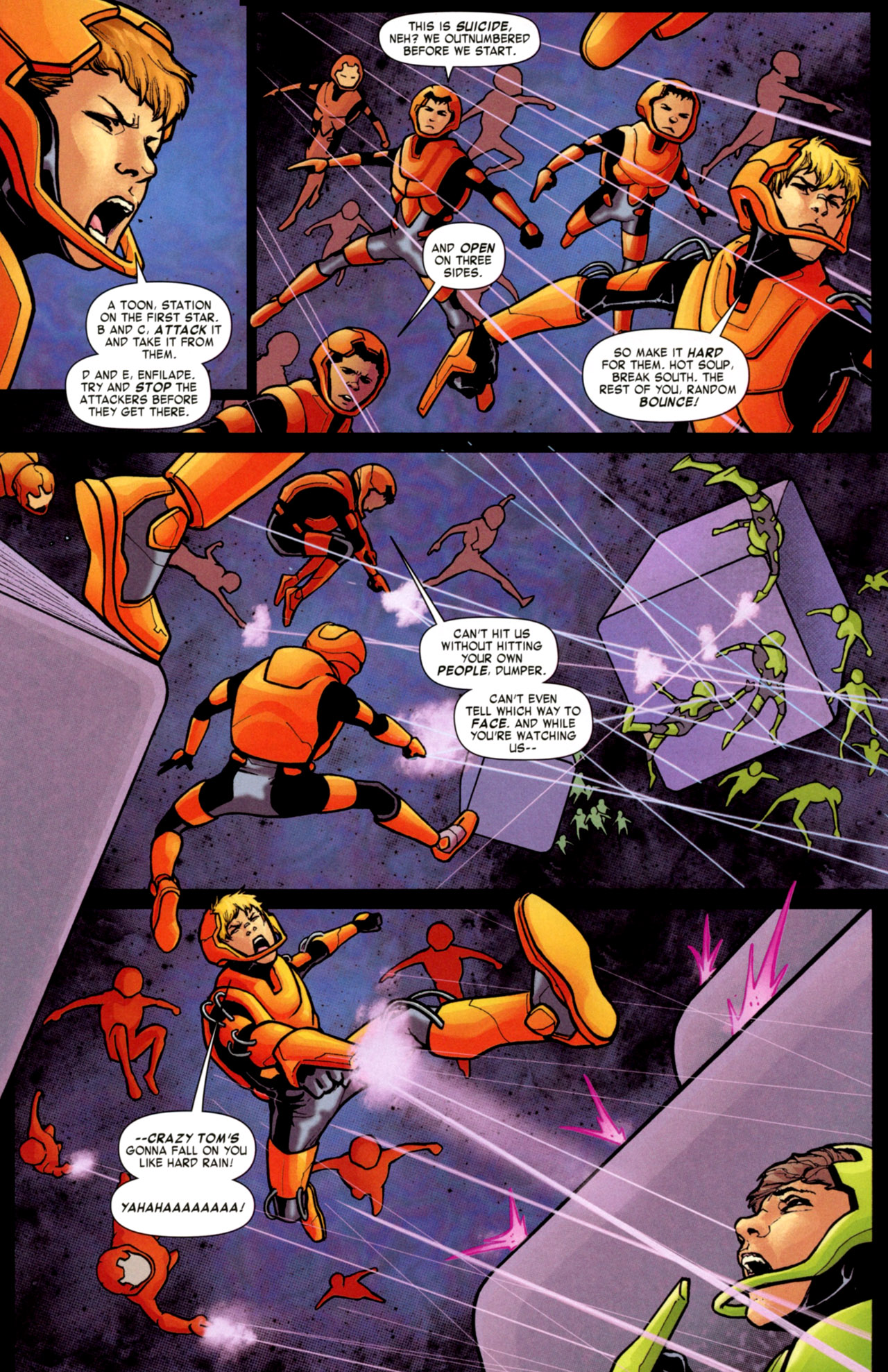 Read online Ender's Shadow: Command School comic -  Issue #1 - 10