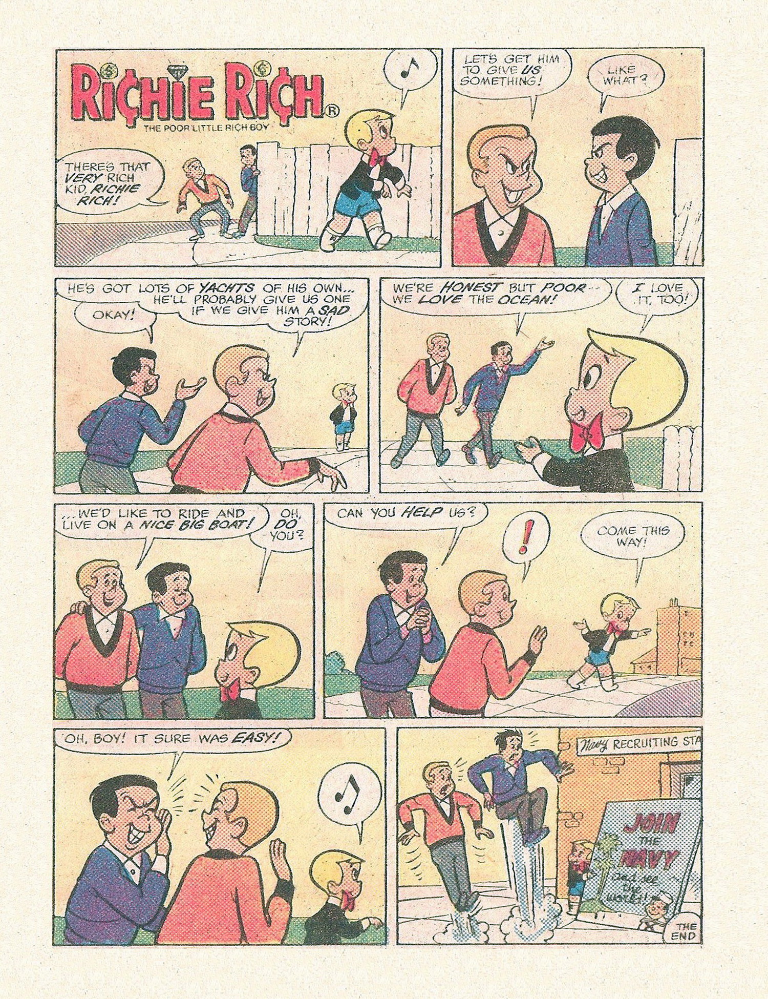 Read online Richie Rich Digest Stories comic -  Issue #13 - 20