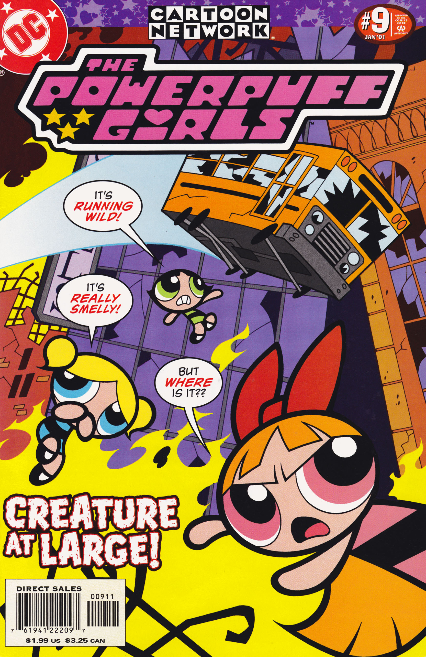 Read online The Powerpuff Girls comic -  Issue #9 - 1