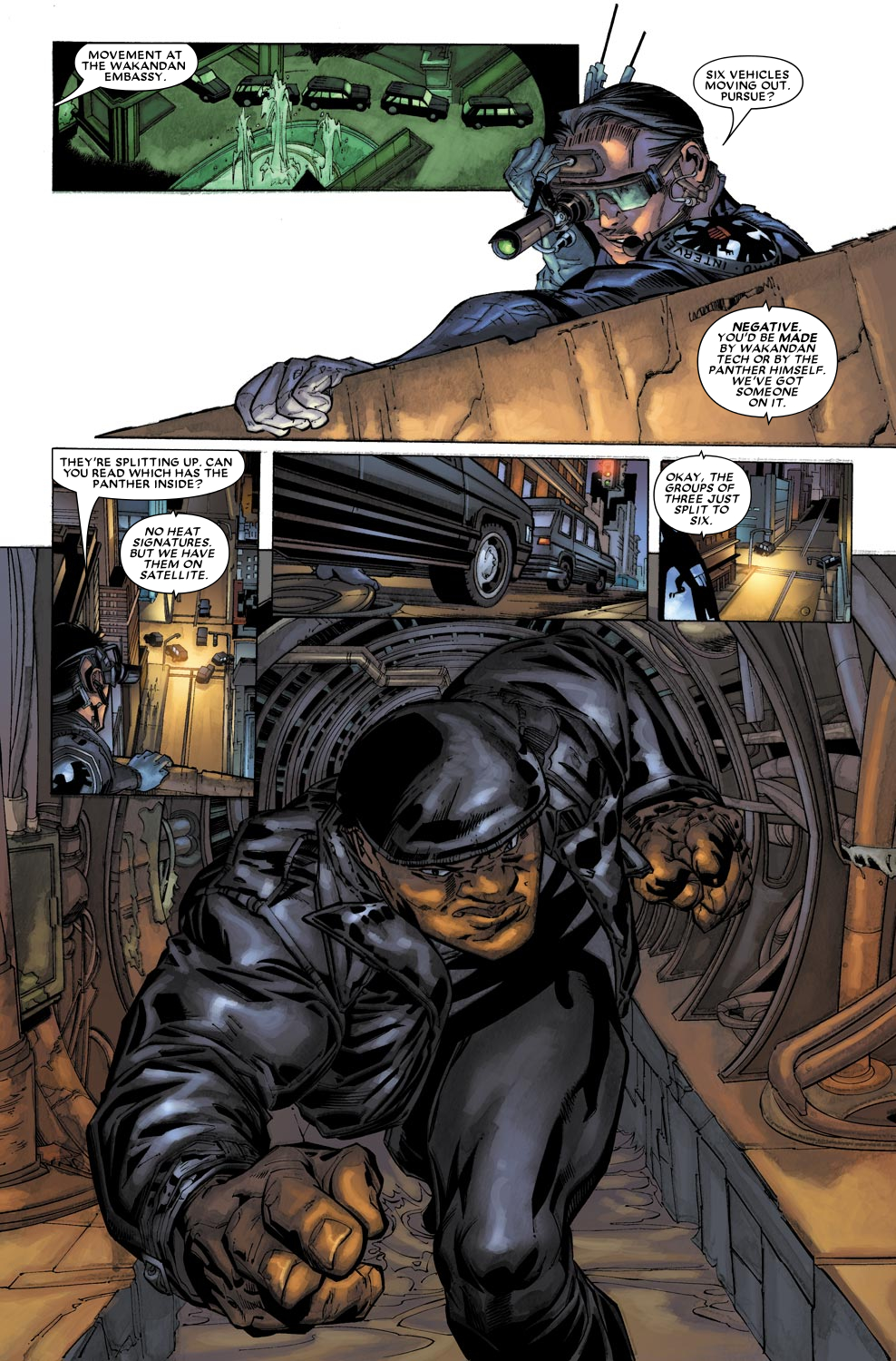Read online Black Panther (2005) comic -  Issue #23 - 16