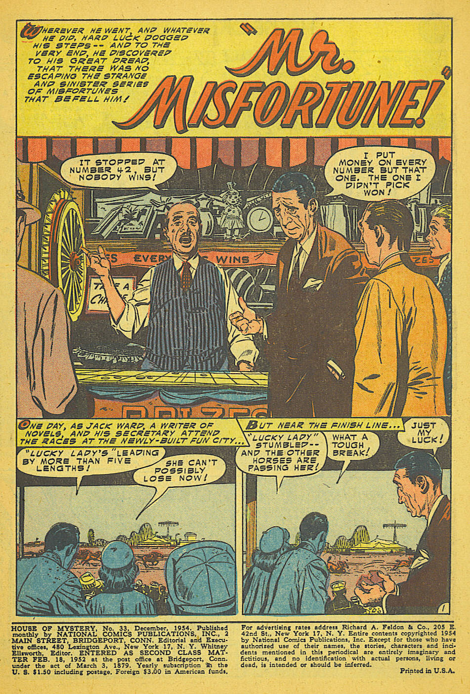 Read online House of Mystery (1951) comic -  Issue #33 - 3
