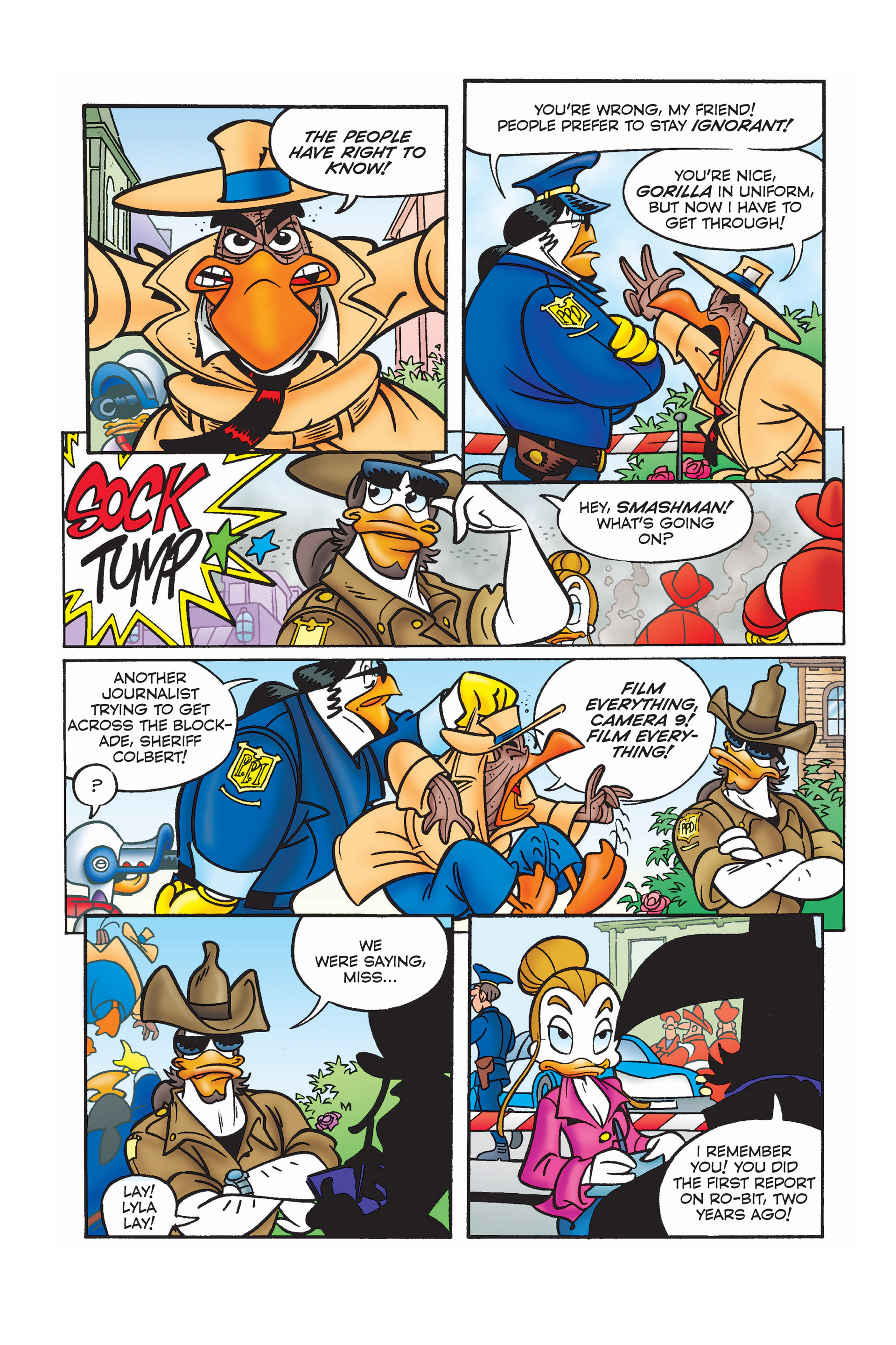 Read online Superduck comic -  Issue #5 - 5