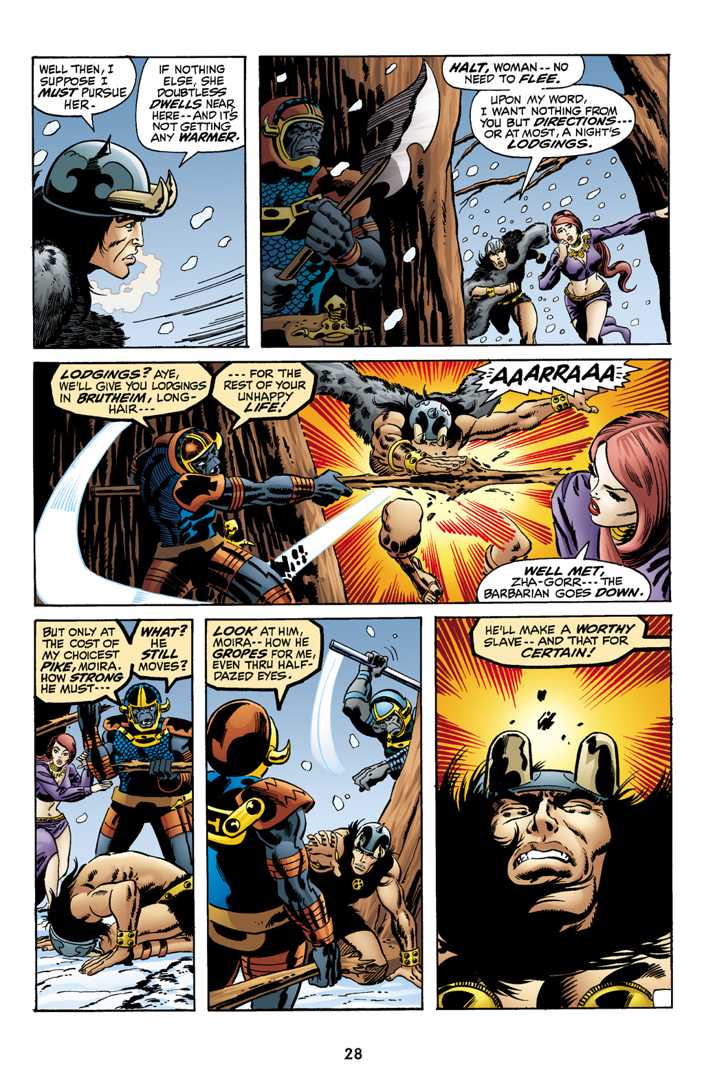 Read online The Chronicles of Conan comic -  Issue # TPB 1 (Part 1) - 29