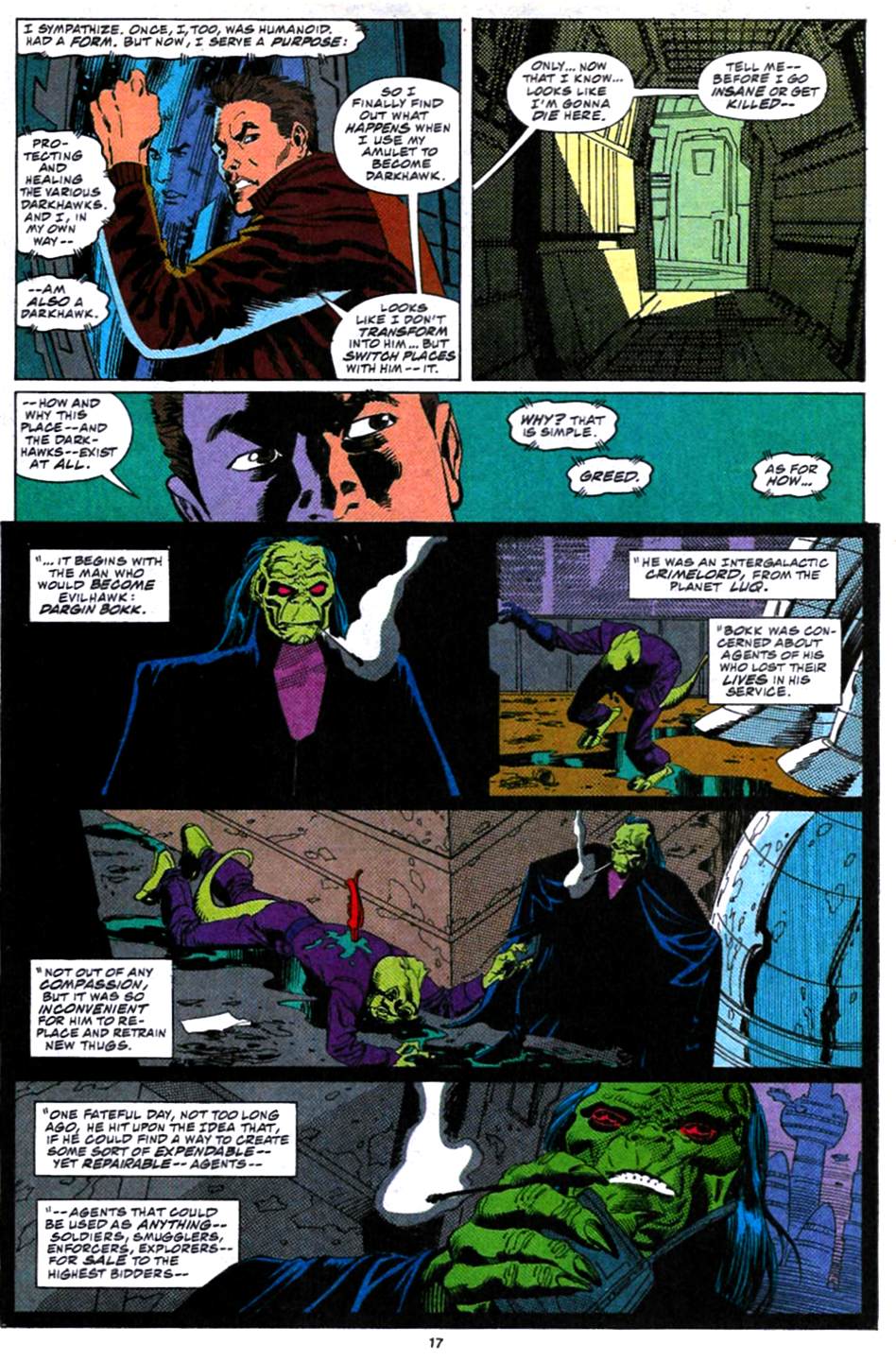 Read online Darkhawk (1991) comic -  Issue #25 - 14