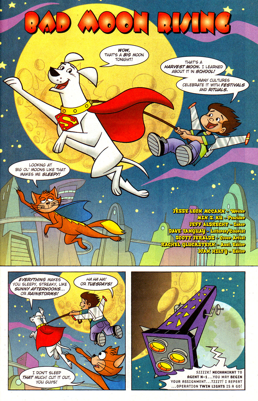 Read online Krypto the Superdog comic -  Issue #3 - 2