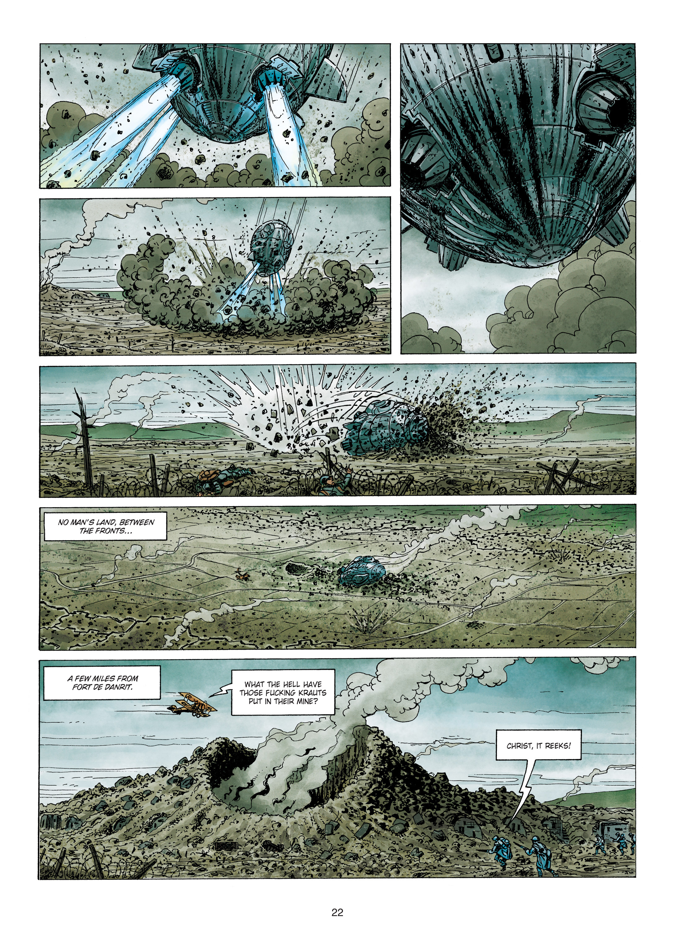 Read online War of the World War One Vol. 1: The Thing Below the Trenches comic -  Issue # Full - 22