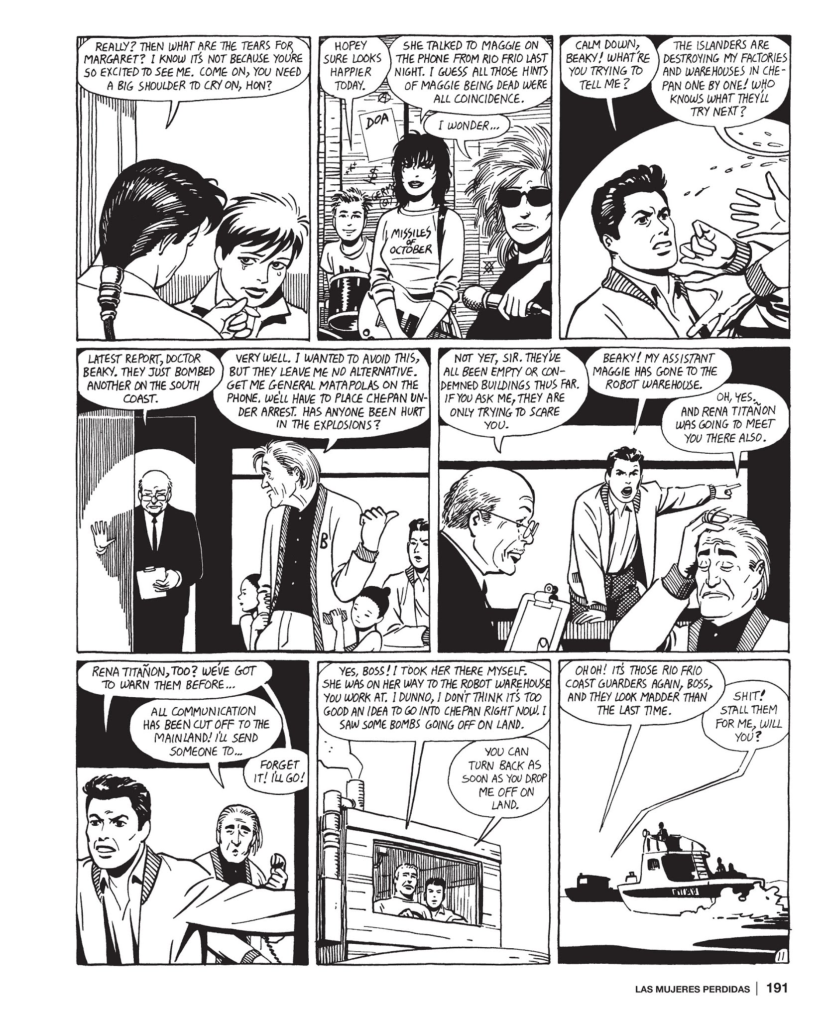 Read online Maggie the Mechanic: The Love & Rockets Library - Locas comic -  Issue # TPB (Part 3) - 2