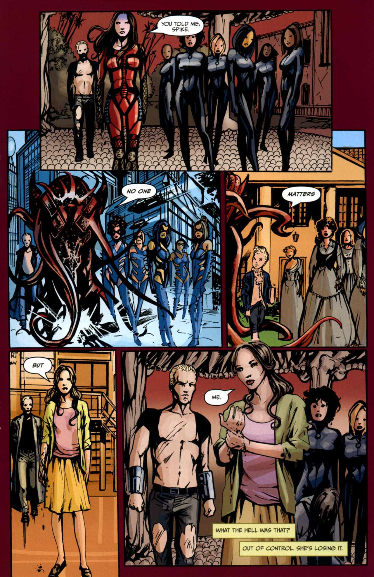 Read online Spike: After the Fall comic -  Issue #4 - 18