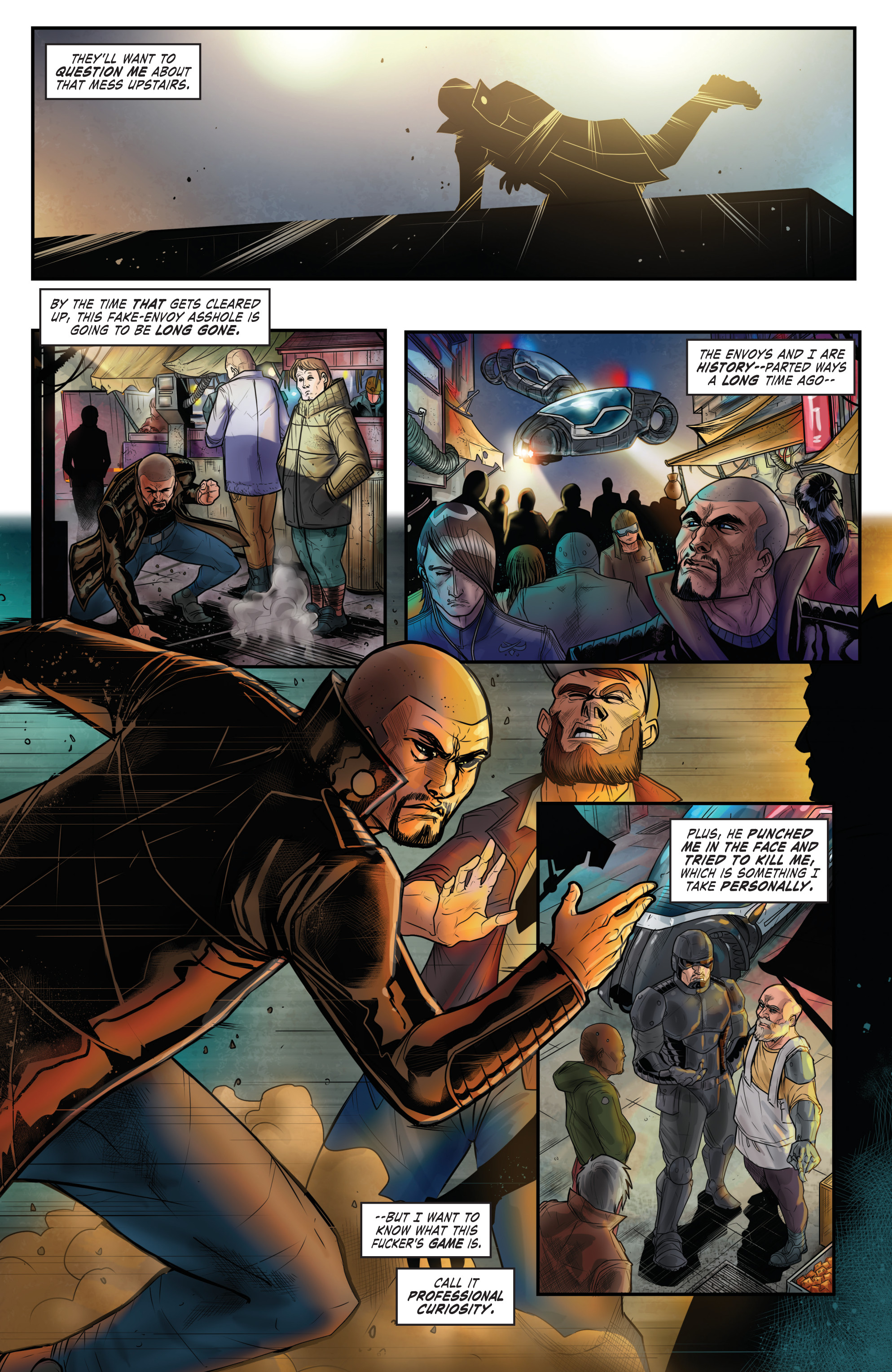 Read online Altered Carbon: Download Blues comic -  Issue # TPB - 37