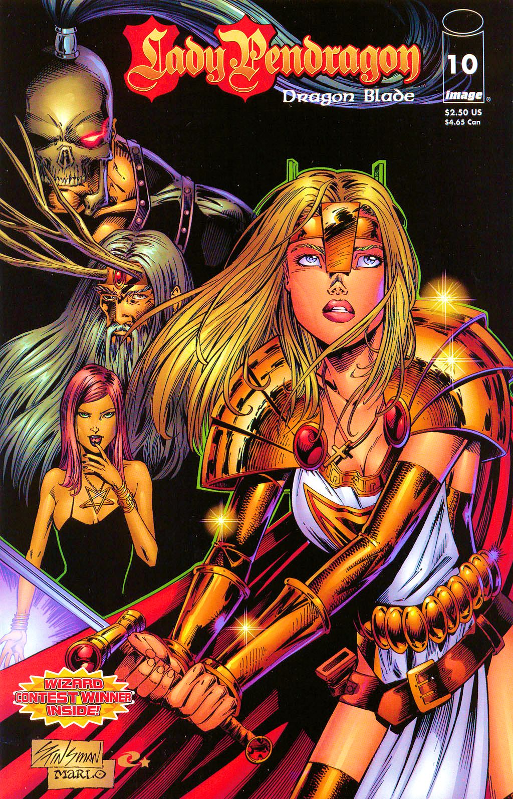 Read online Lady Pendragon comic -  Issue #10 - 1