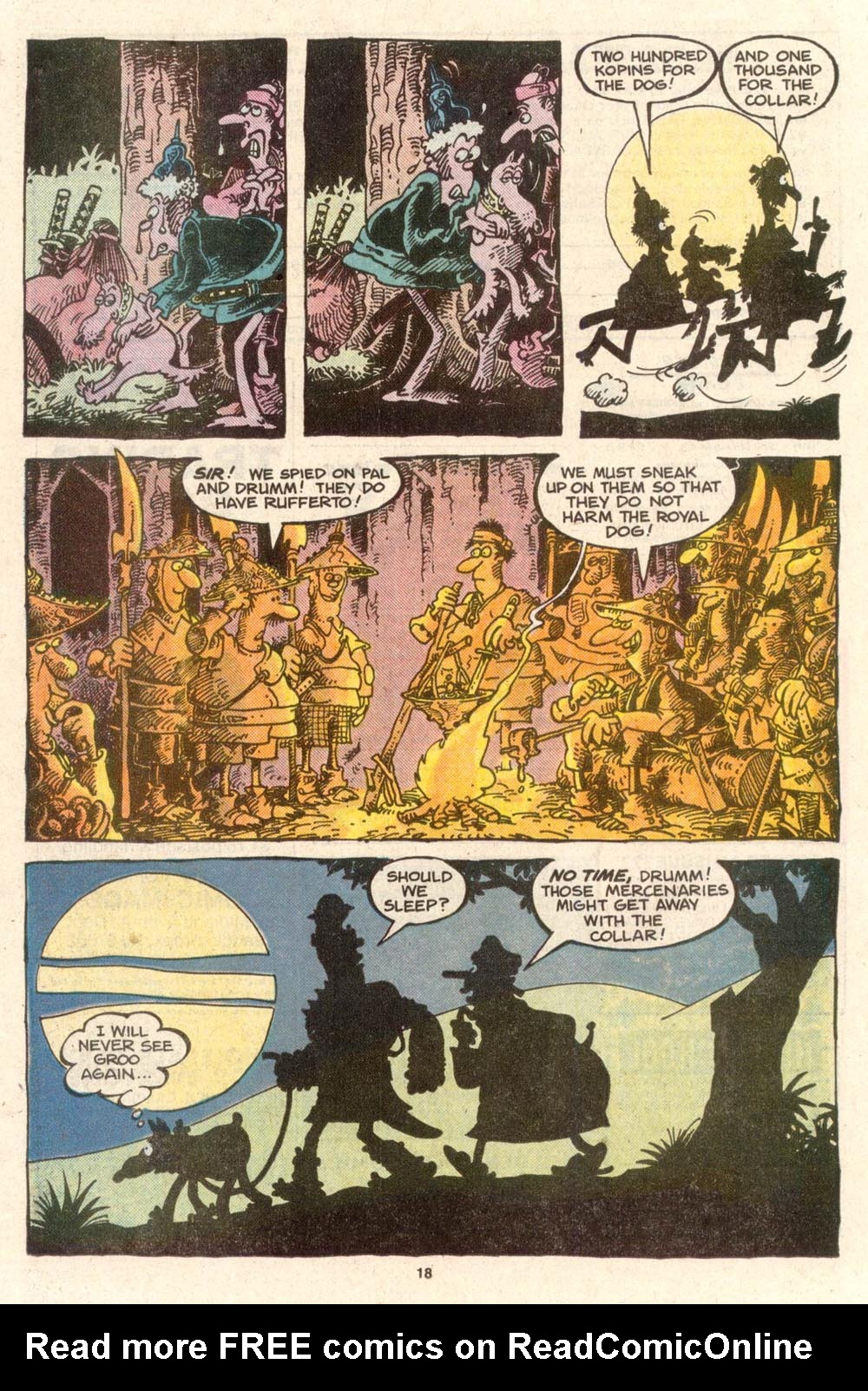 Read online Sergio Aragonés Groo the Wanderer comic -  Issue #39 - 18