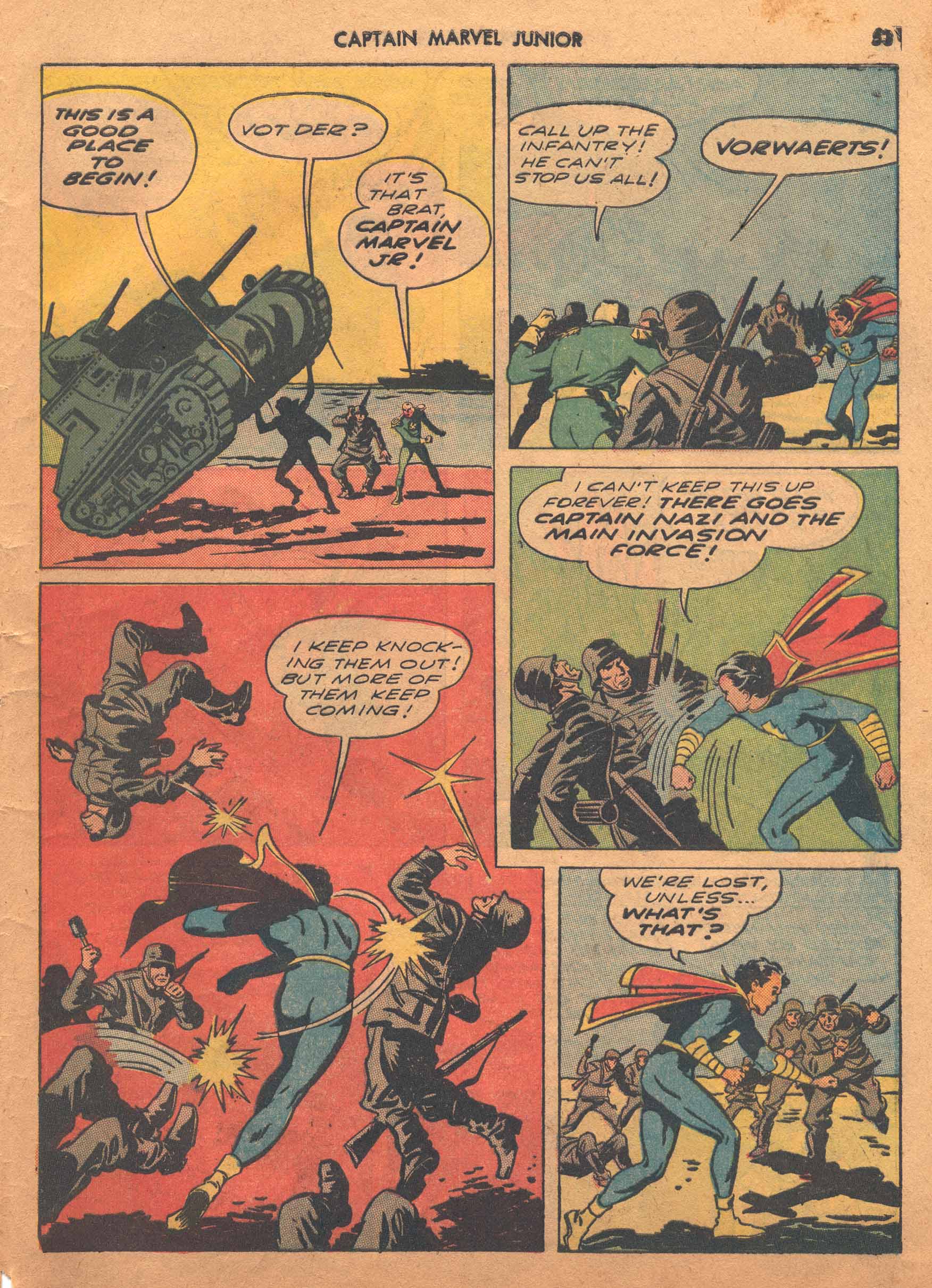 Read online Captain Marvel, Jr. comic -  Issue #8 - 54