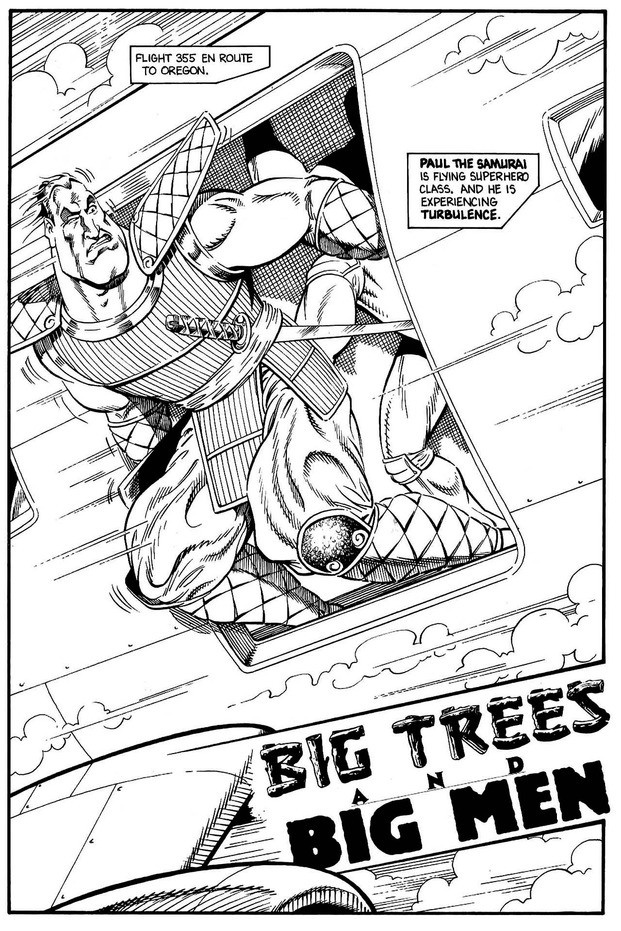 Read online Paul the Samurai (1992) comic -  Issue #5 - 2