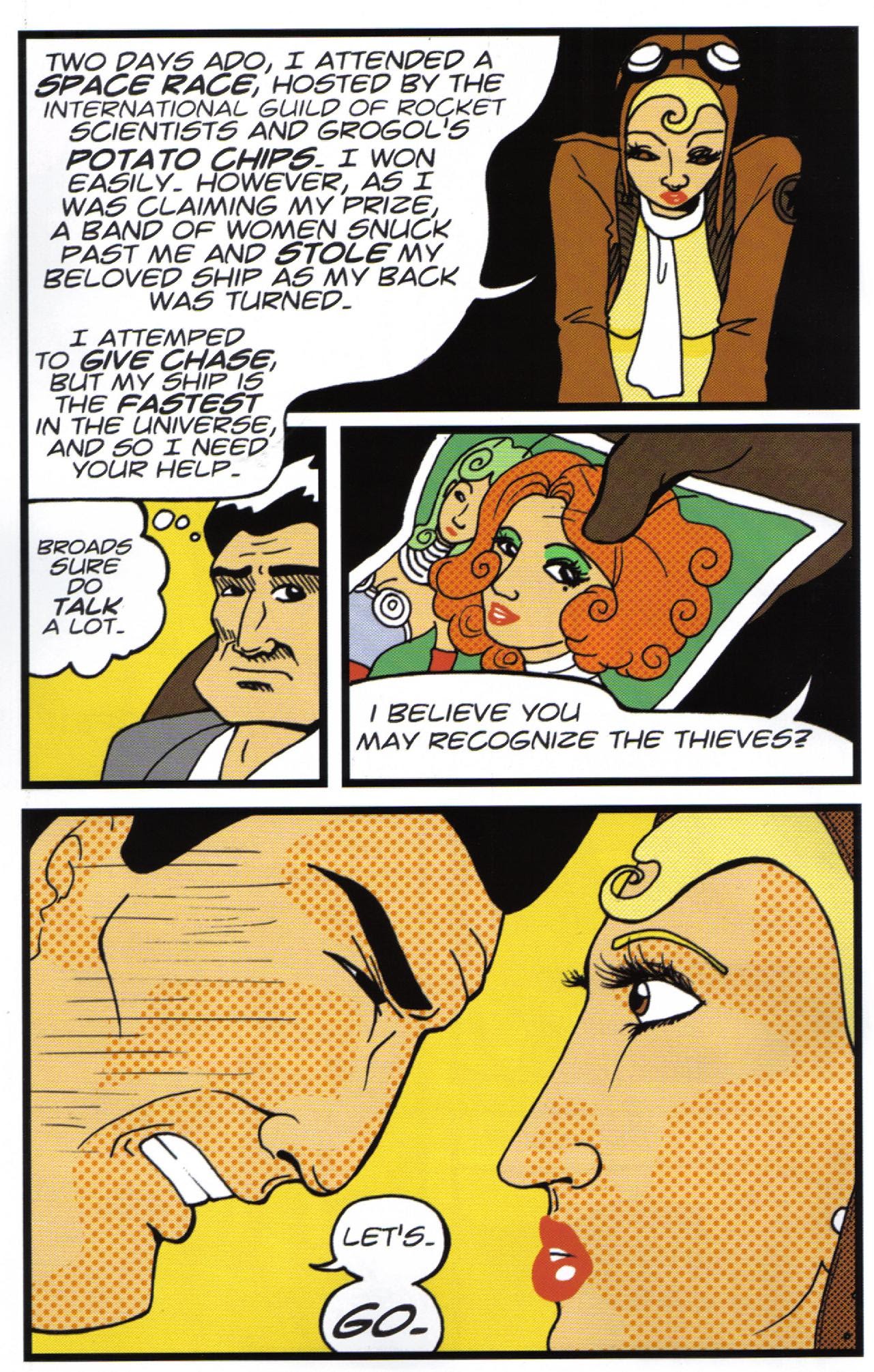 Read online I Was Kidnapped By Lesbian Pirates From Outer Space comic -  Issue #5 - 4