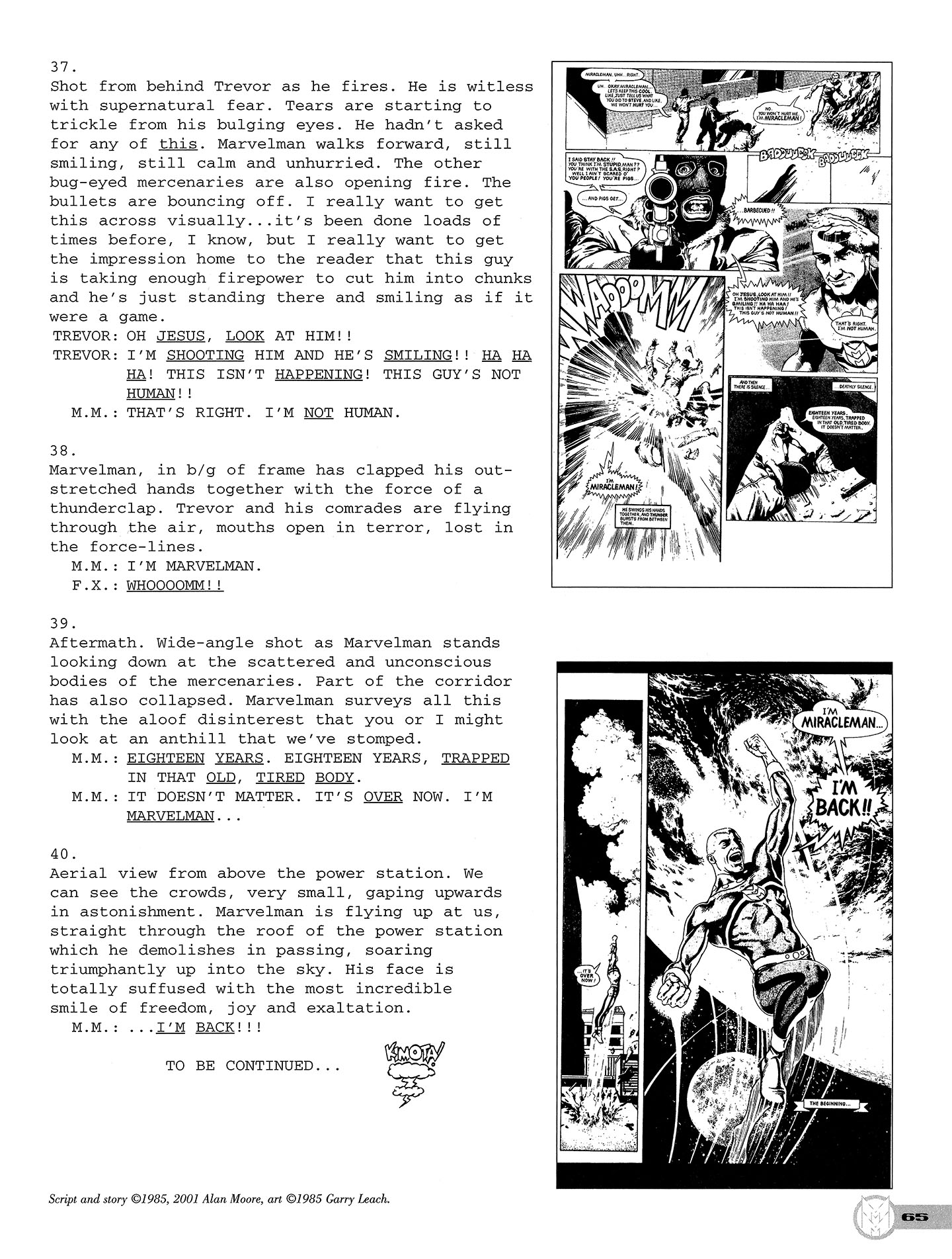 Read online Kimota!: The Miracleman Companion comic -  Issue # Full - 66