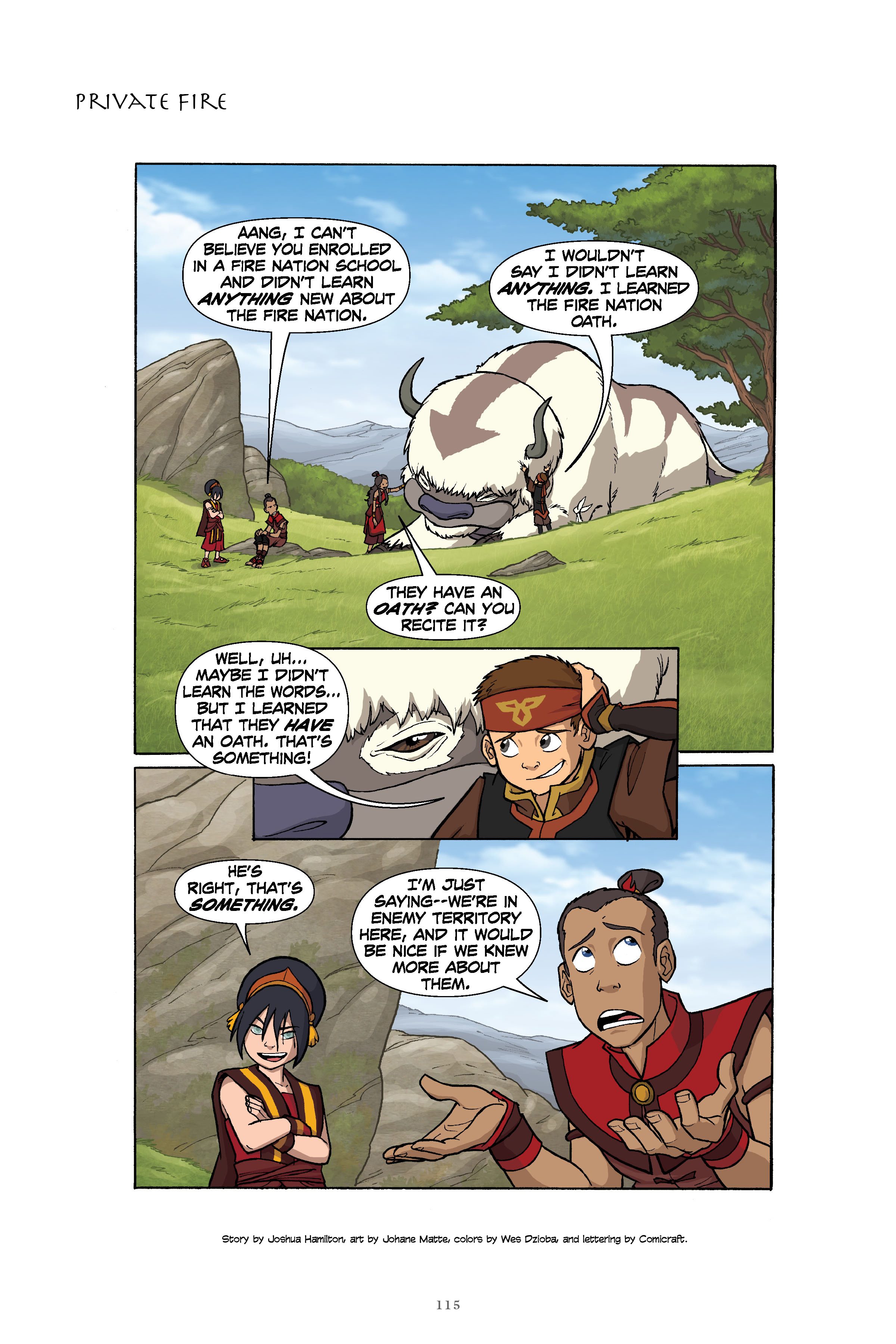 Read online Nickelodeon Avatar: The Last Airbender–The Lost Adventures & Team Avatar Tales Library Edition comic -  Issue # TPB (Part 2) - 16
