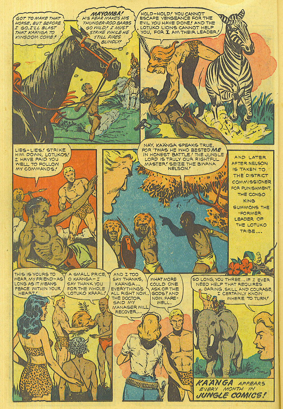 Read online Jungle Comics comic -  Issue #125 - 16