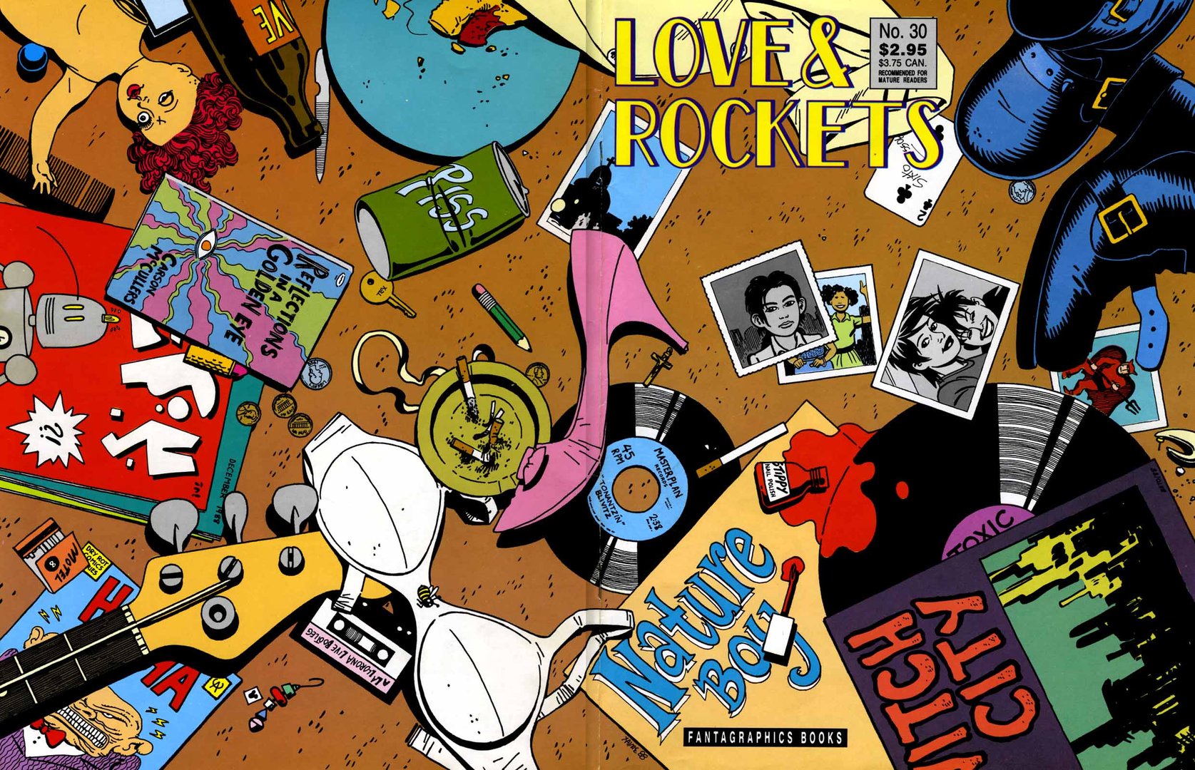 Read online Love and Rockets (1982) comic -  Issue #30 - 2