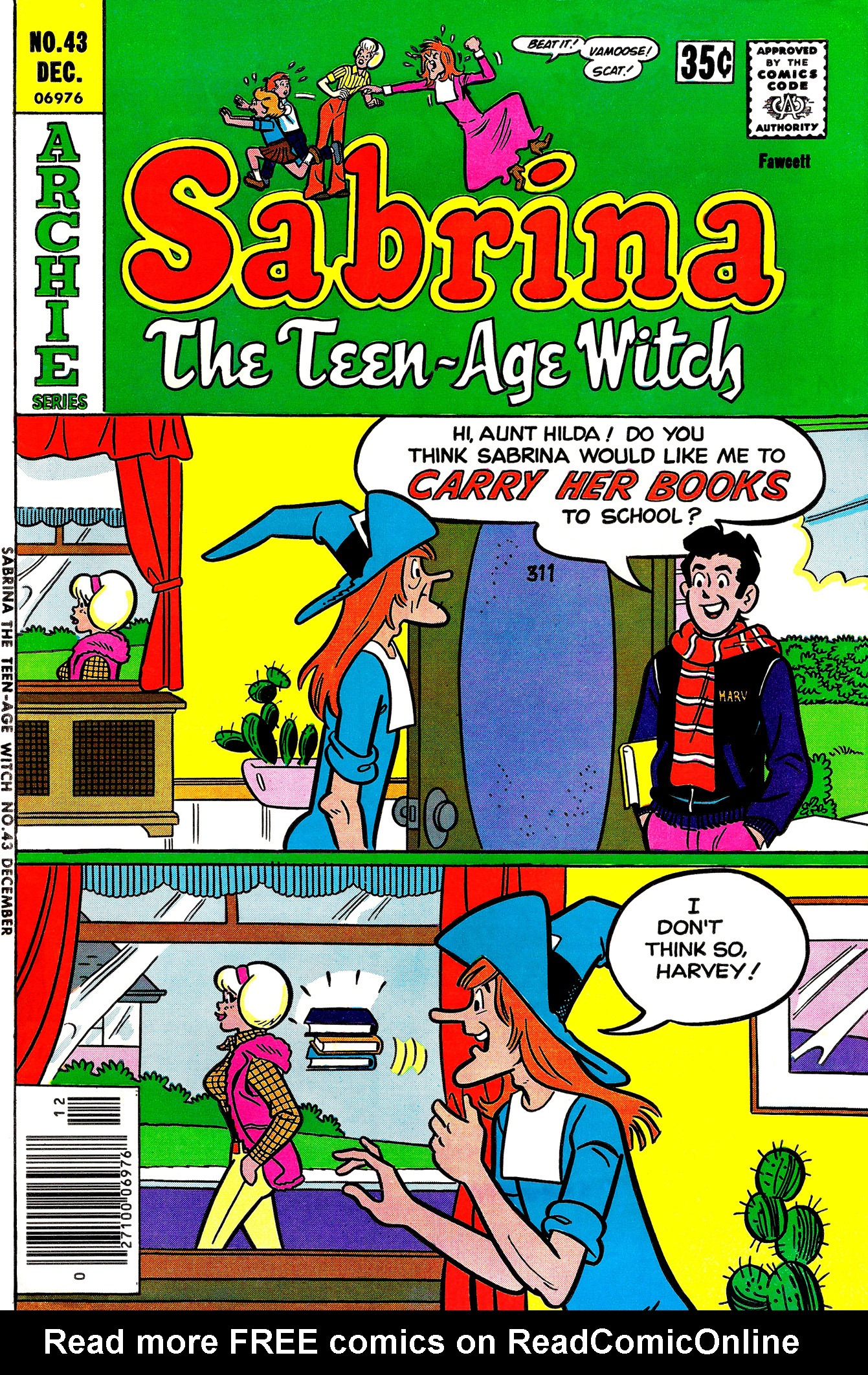Read online Sabrina The Teenage Witch (1971) comic -  Issue #43 - 1
