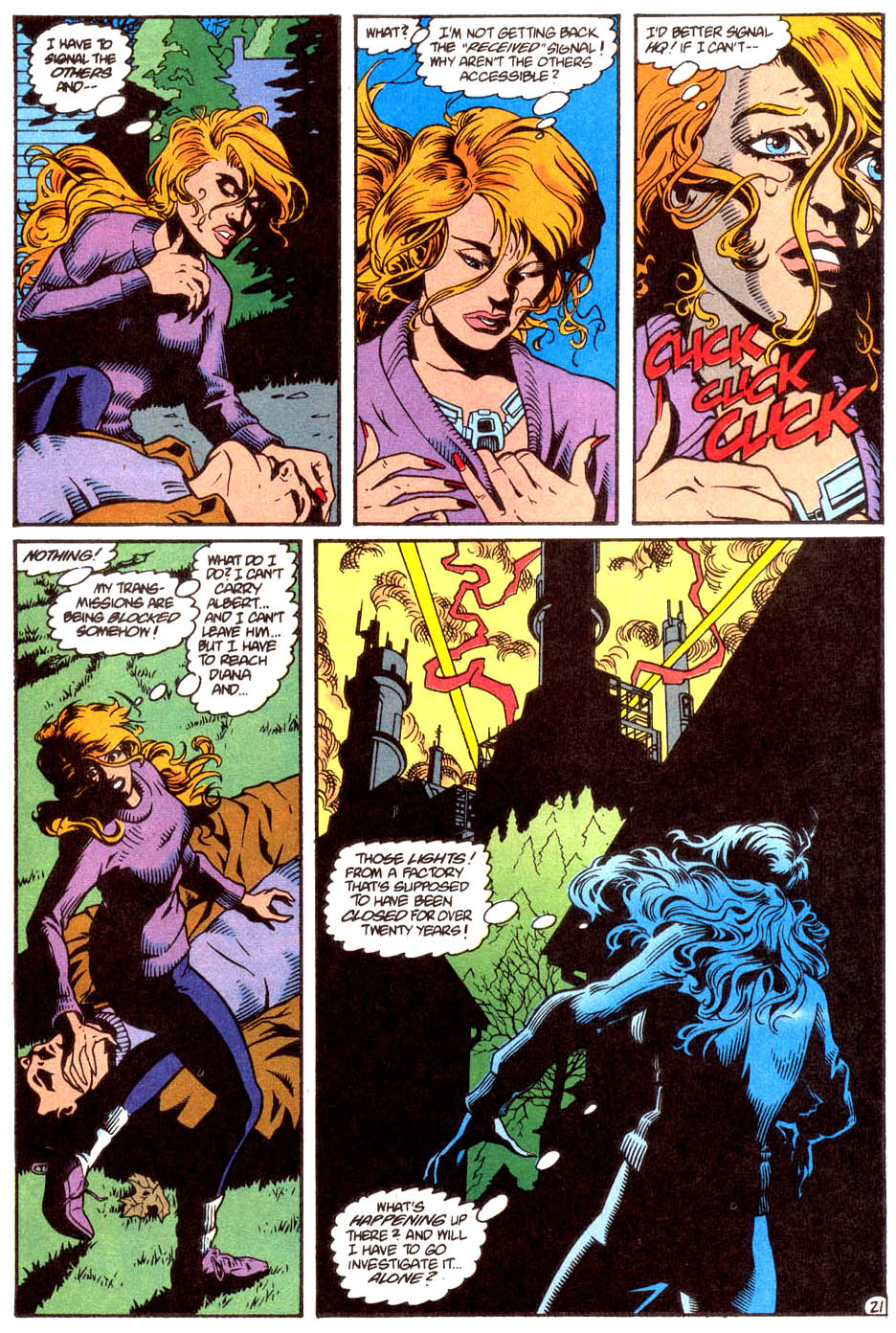 Read online Justice League America comic -  Issue #98 - 22