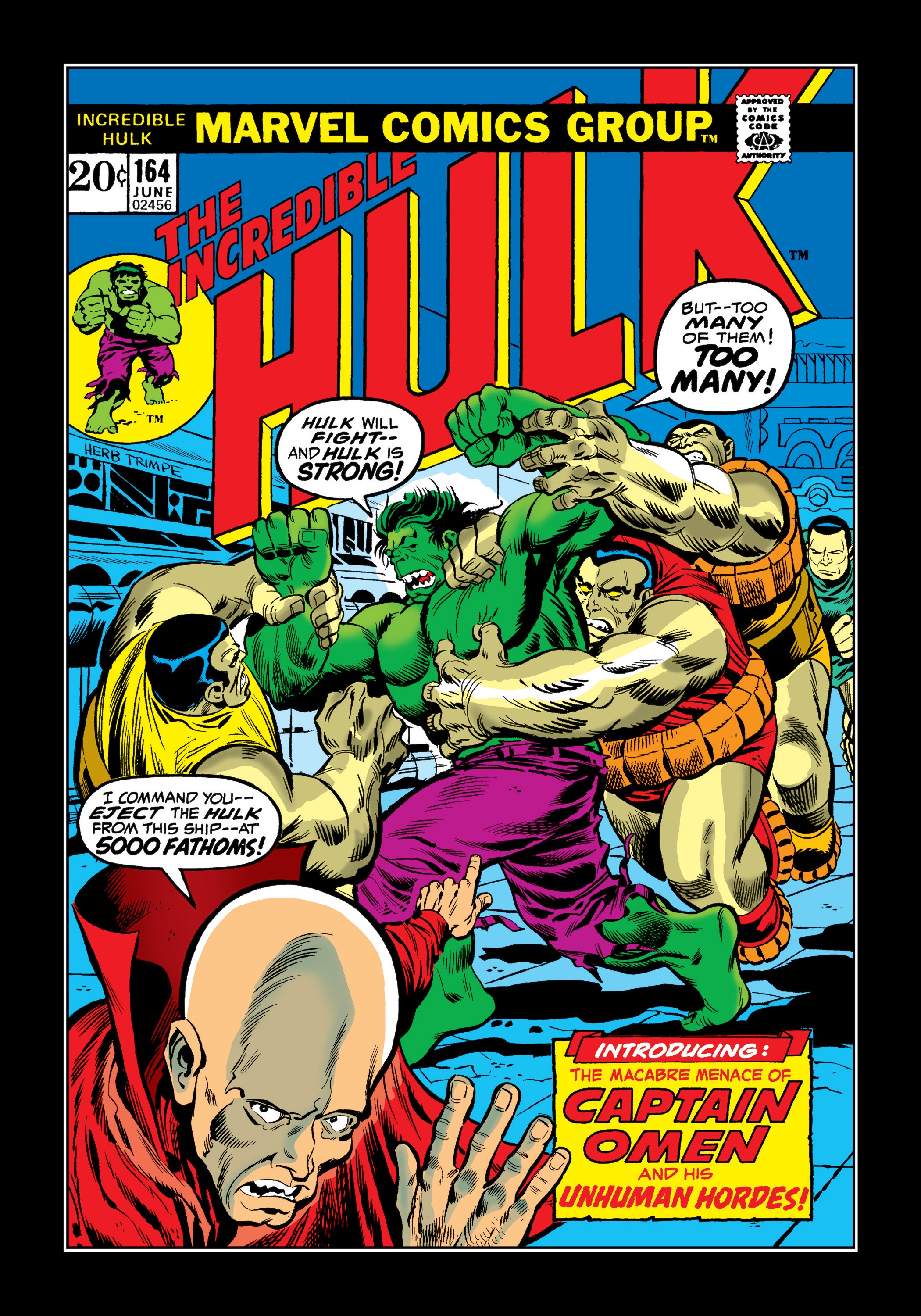 Read online Marvel Masterworks: The Incredible Hulk comic -  Issue # TPB 9 (Part 2) - 56