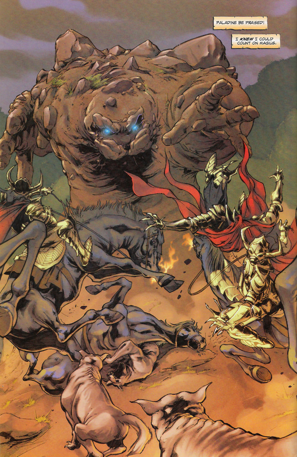 Read online Dragonlance: The Legend of Huma comic -  Issue #6 - 7